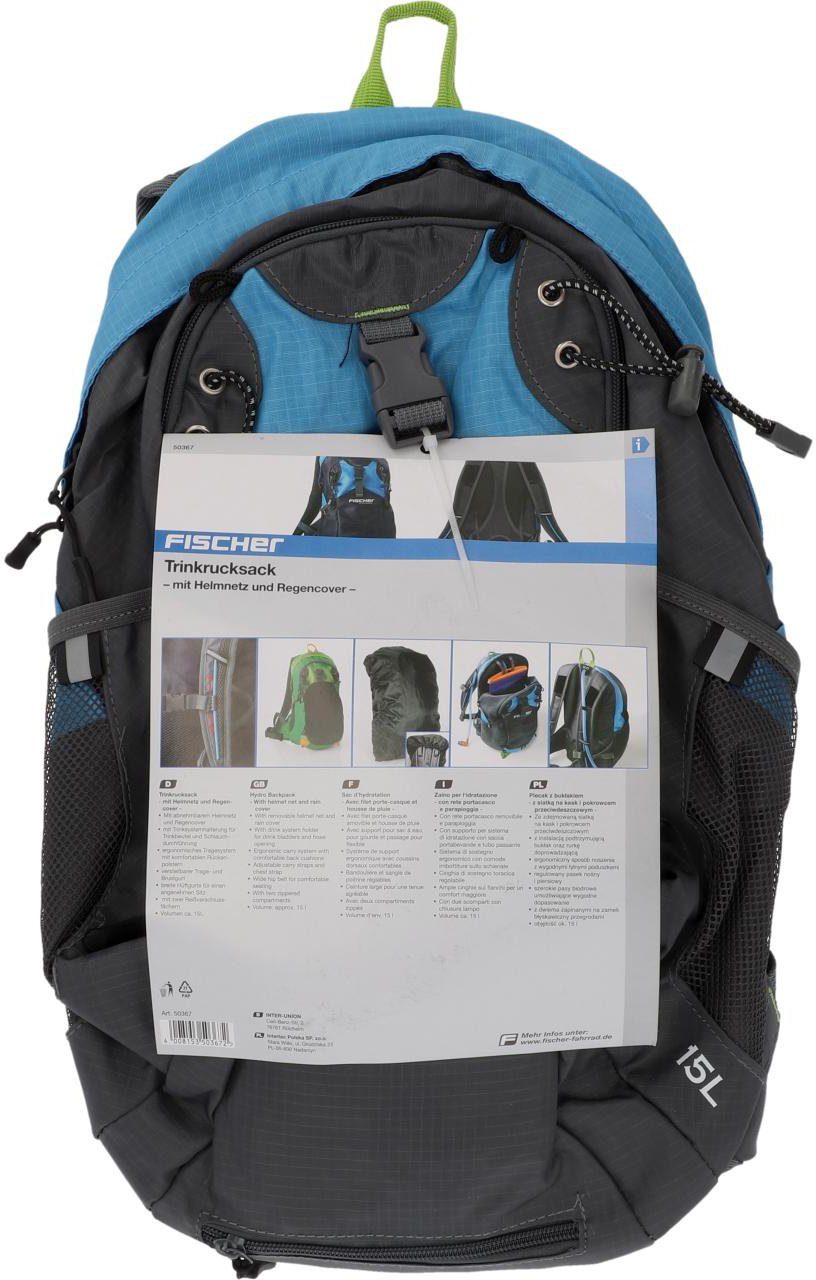 FISCHER bicycle backpack with helmet net