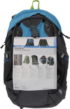 FISCHER Fahrrad Fahrradrucksack Rucksack mit Helmnetz, mit Helmnetz