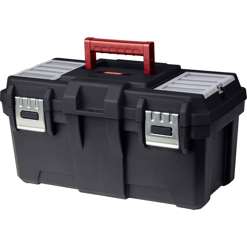 Keter Werkzeugbox Werkzeugkasten mit Metallverschluss 19″