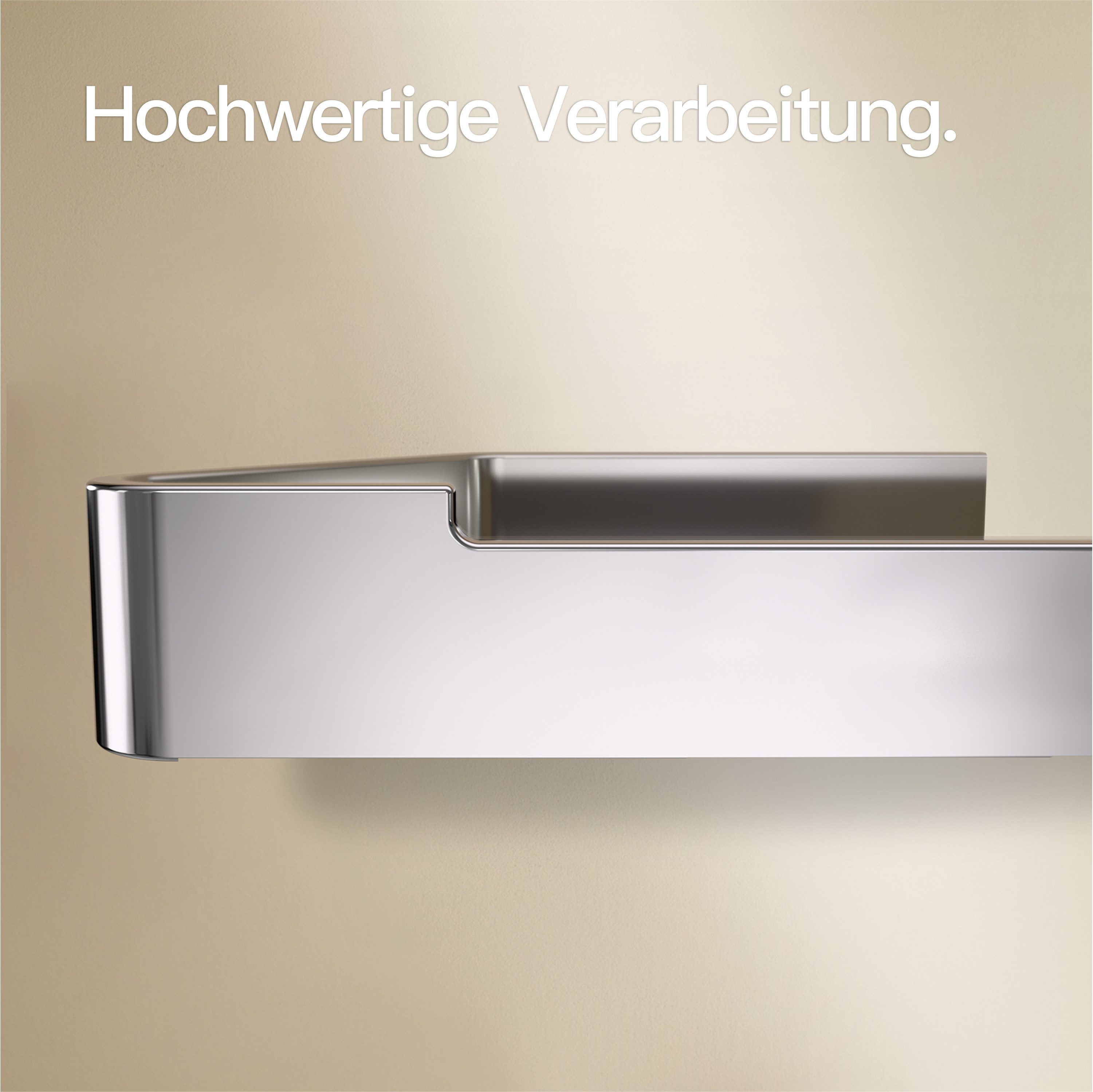 Designfabrik Hamburg Toilettenpapierhalter ohne Bohren, Klopapierhalter selbstklebend, WC Klorollenhalter, inkl. Markenklebeband für besonders starken Halt – Bild 5 von 5