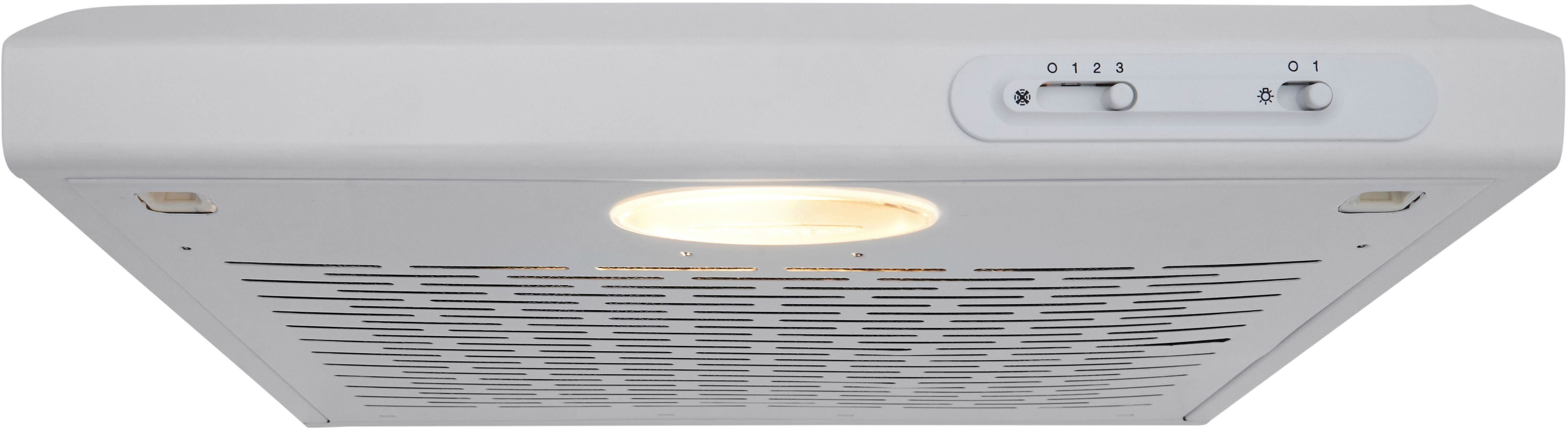 RESPEKTA Unterbauhaube DH 620 DH 620, 60 cm, 3 Leistungsstufen, LED-Beleuchtung, Ab- und Umluftfähig