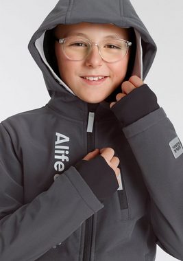 Alife & Kickin Softshelljacke für Jungen, mit reflektierenden Details