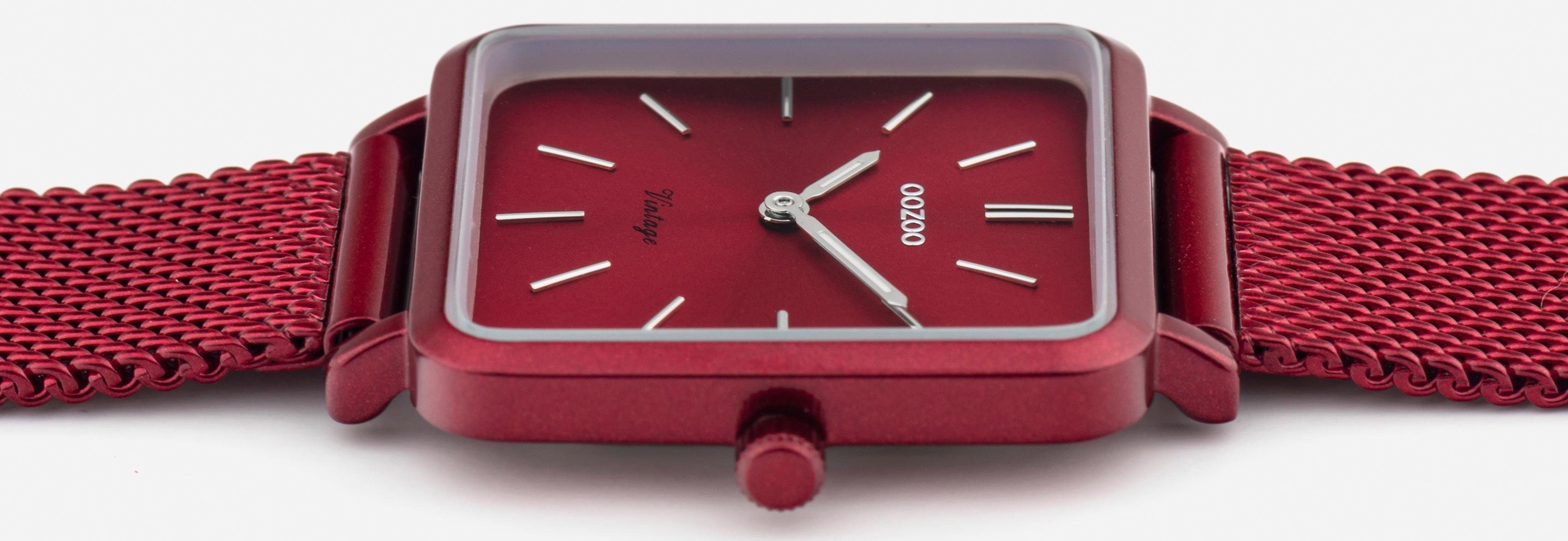 OOZOO Quarzuhr C20011, Armbanduhr, Damenuhr, Edelstahlarmband günstig online kaufen