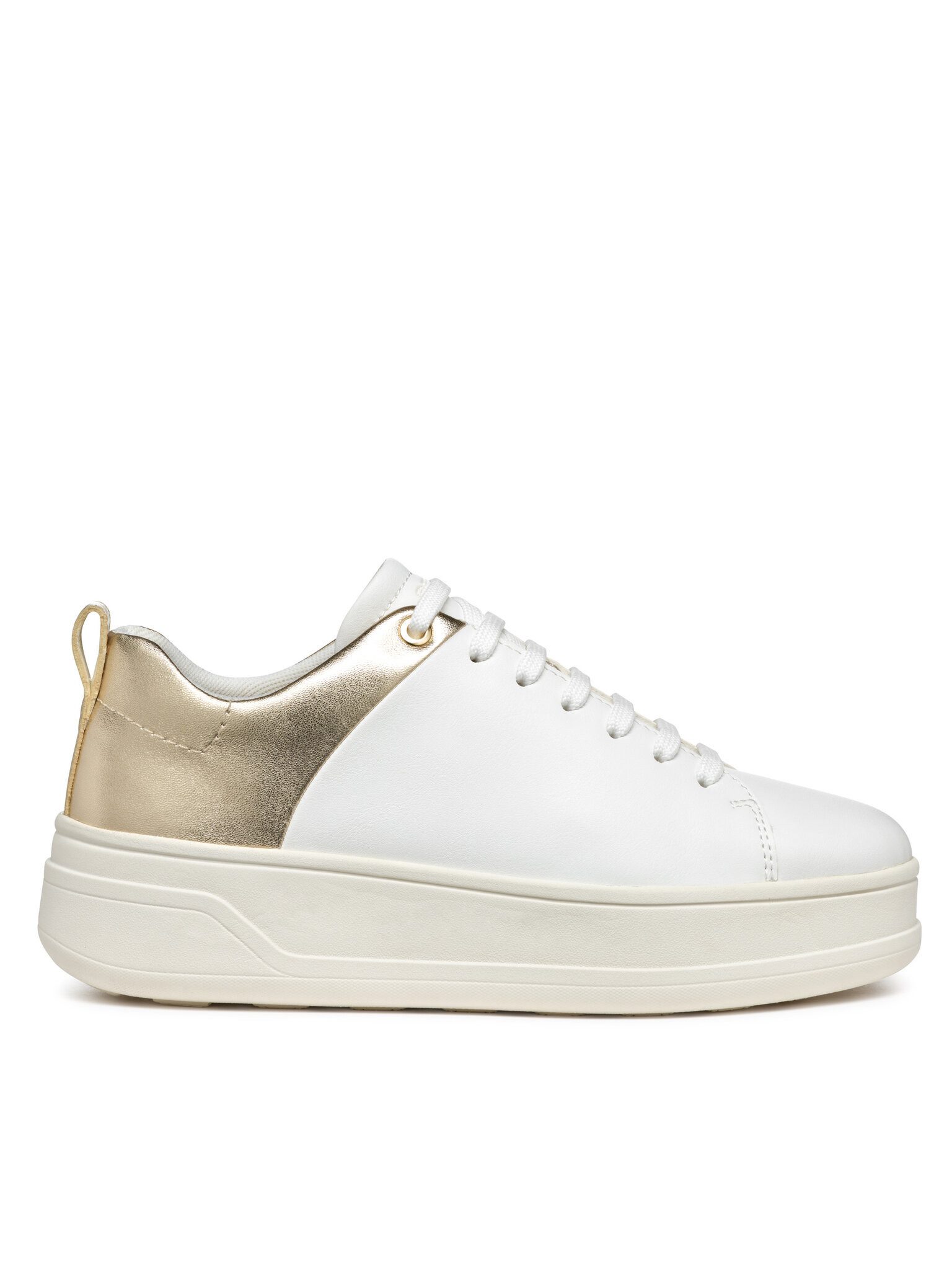 Geox Sneakers D Spherica Ecub-2 D46WVB 0BCBN C1327 Weiß Sneaker