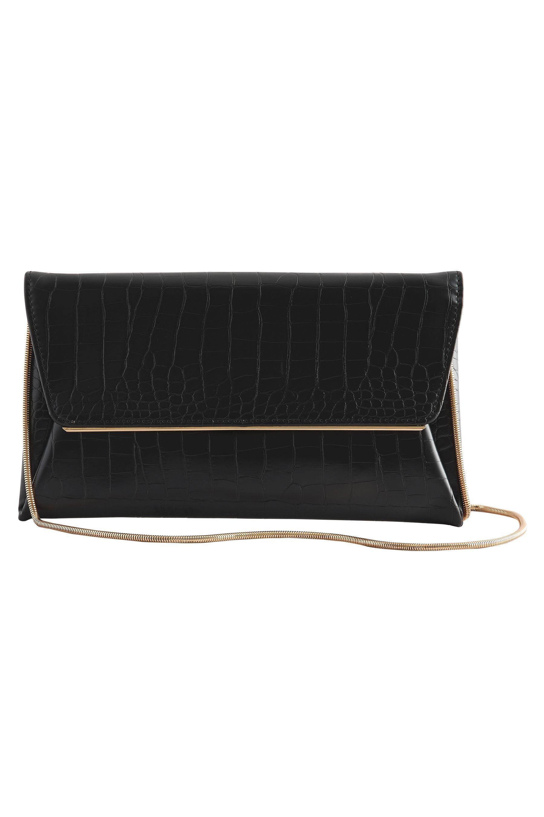 Clutch Clutch-Tasche mit abnehmbarer Umhängekette