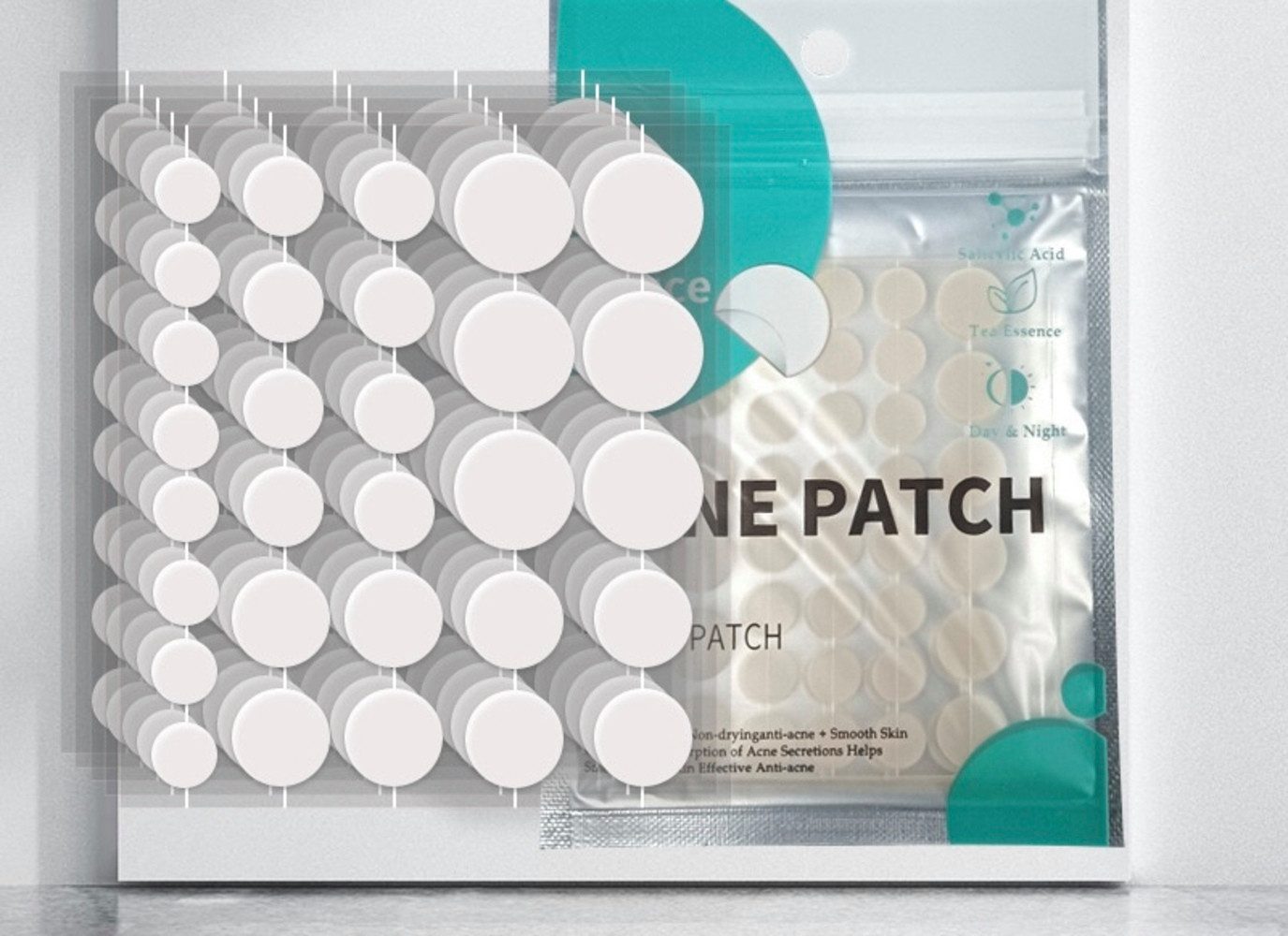 PRECORN Anti-Pickel-Pflaster Pimple Patches - 72 Stück Akne / Pickel Пластырь, Unsichtbar & Wirksam