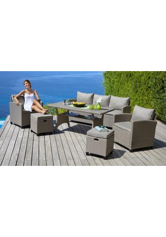 KONIFERA Loungeset »Amsterdam« 16-t...