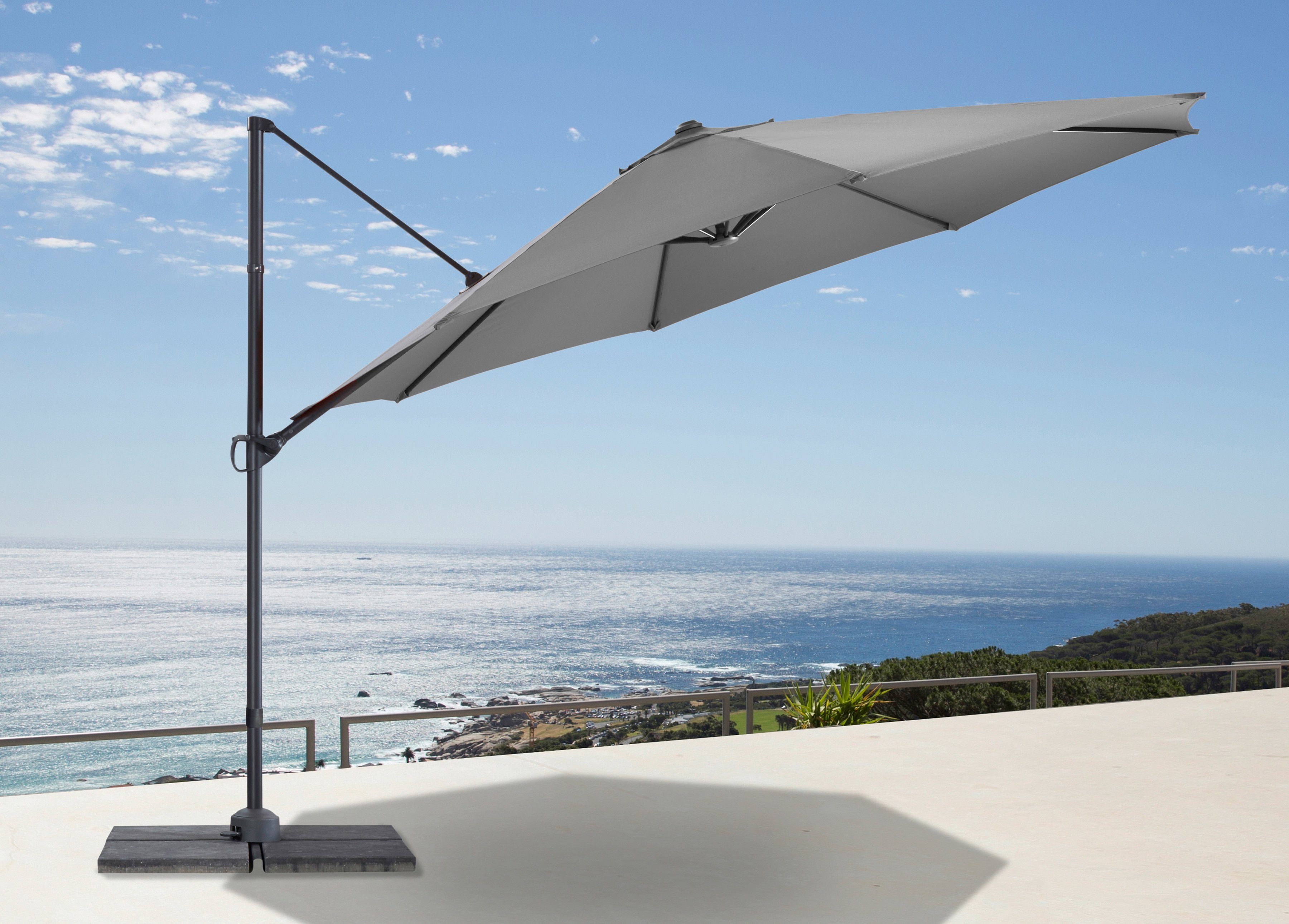 GARTEN GUT Ampelschirm »Marbella«, Ø 350 cm kaufen OTTO