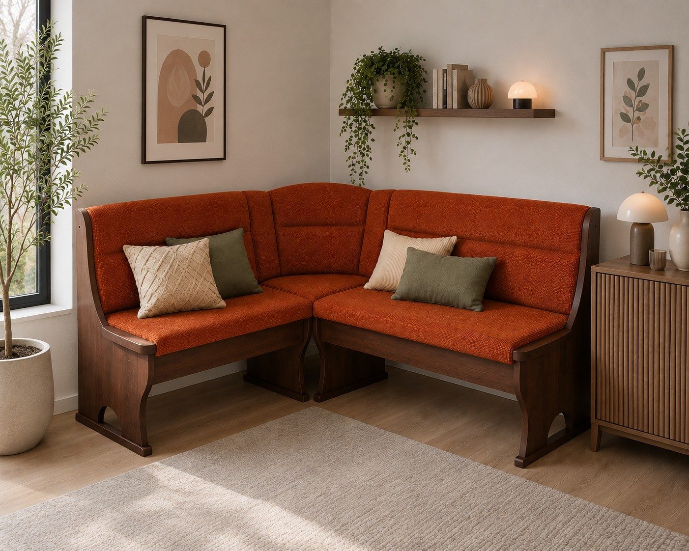 moebel-direkt-online Eckbank Eckbank mit Stauraum. Schenkelmaße 125x165 cm