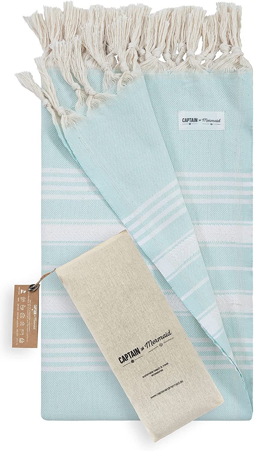 BOHORIA Strandtuch Captain&Mermaid® Strandtuch aus 100% günstig online kaufen