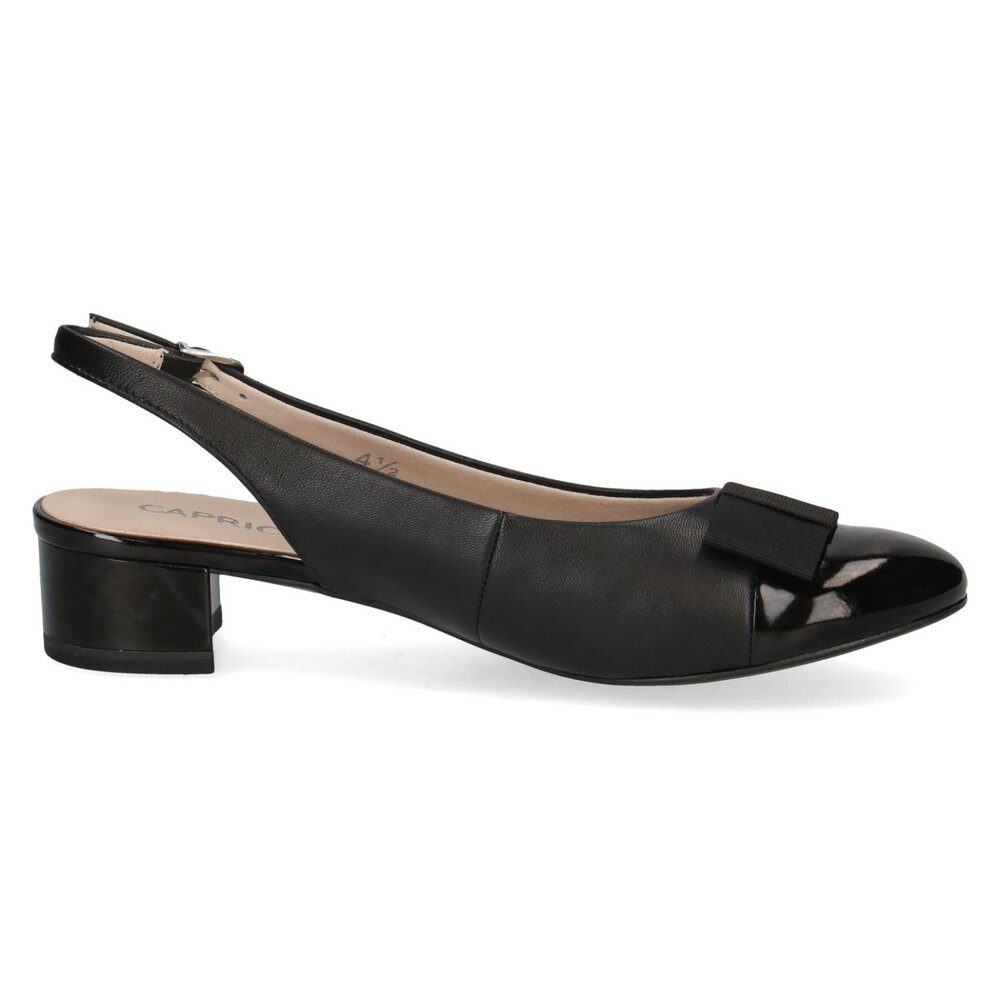 Caprice Caprice - Slings - Schwarz Slipper