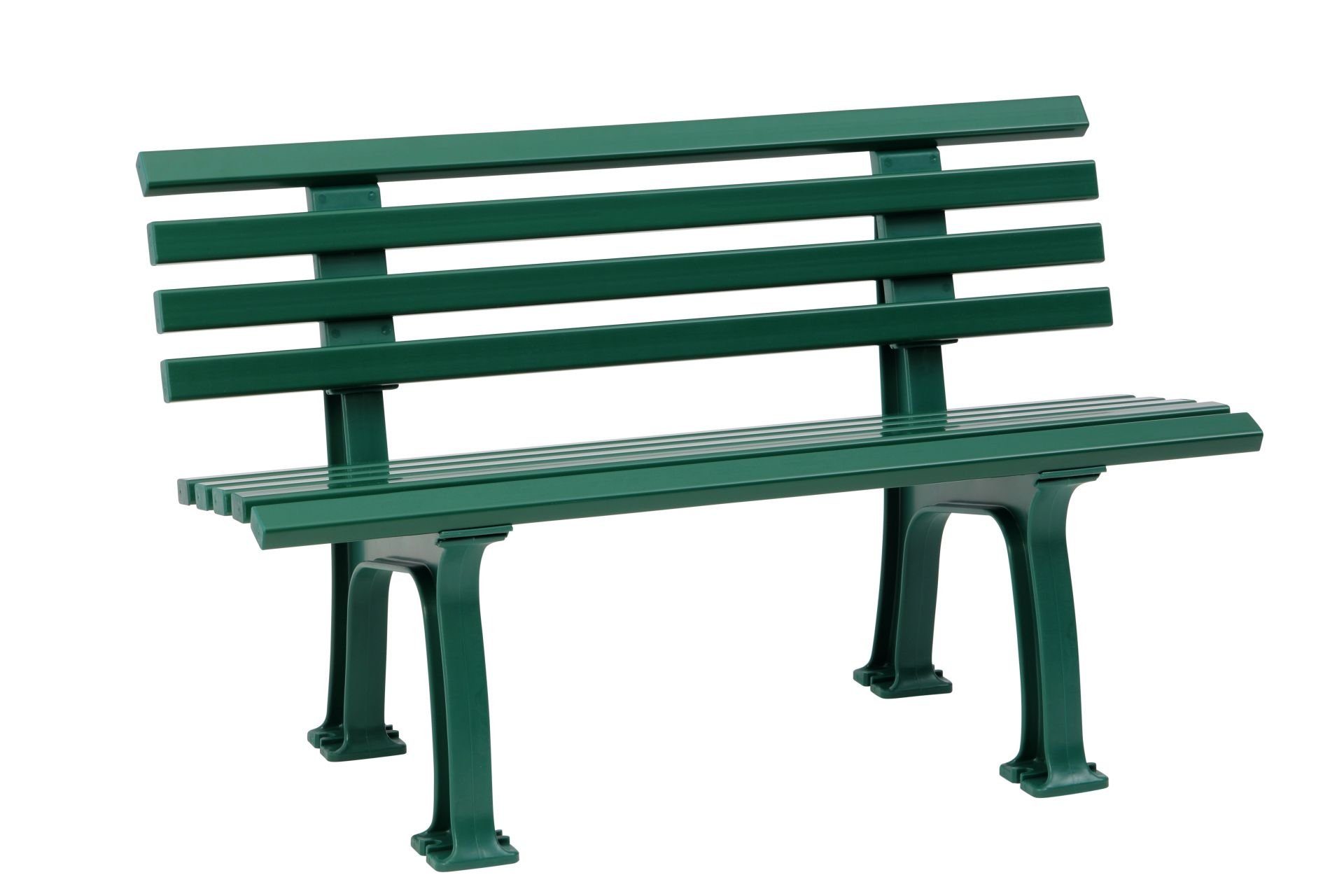 Blome Gartenbank Gartenbank Ibiza 2-Sitzer, Pflegeleichter Kunststoff, Weiß