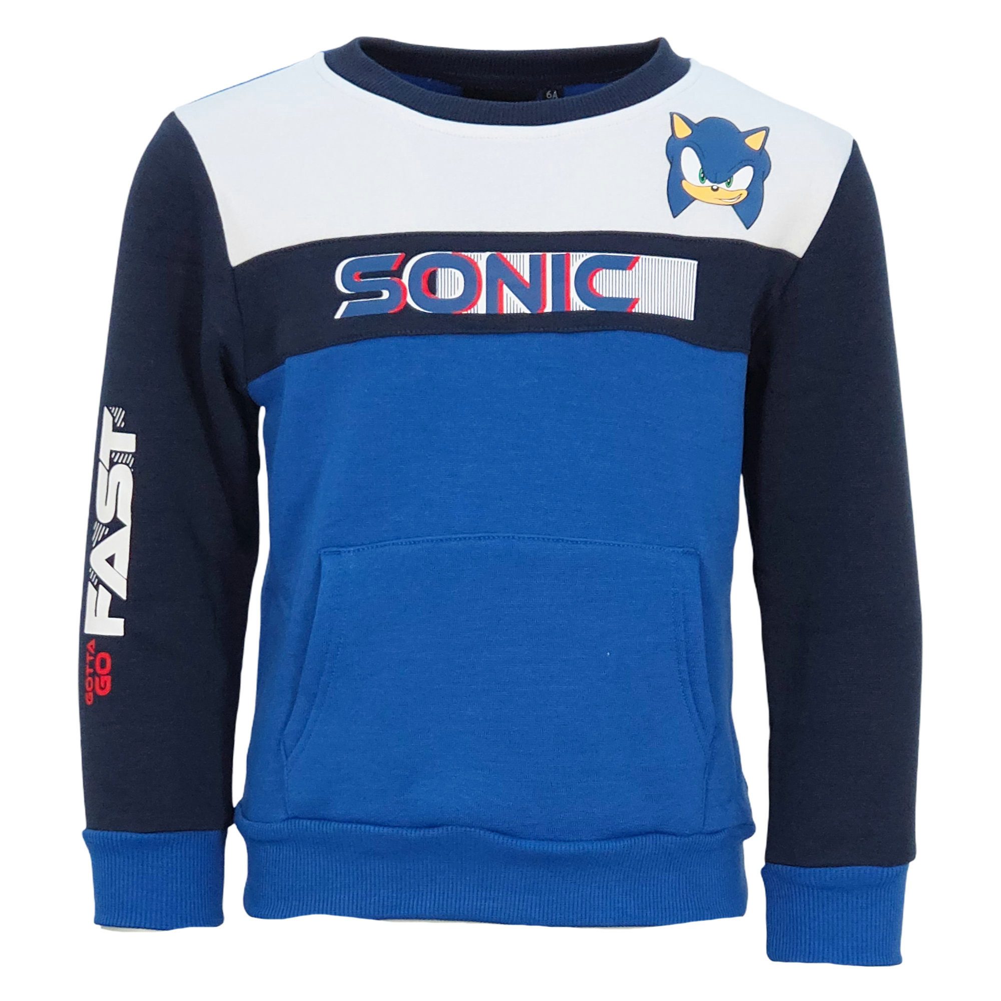 Rundhalspullover Sonic the Hedgehog Kinder Jungen Pullover Sweater Pulli