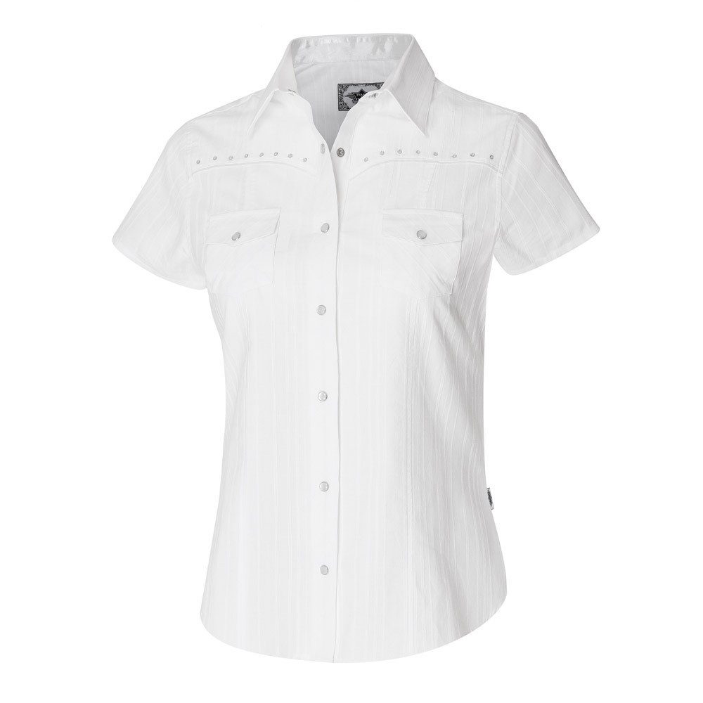 Stars & Stripes Kurzarmbluse Amelie Westernbluse günstig online kaufen