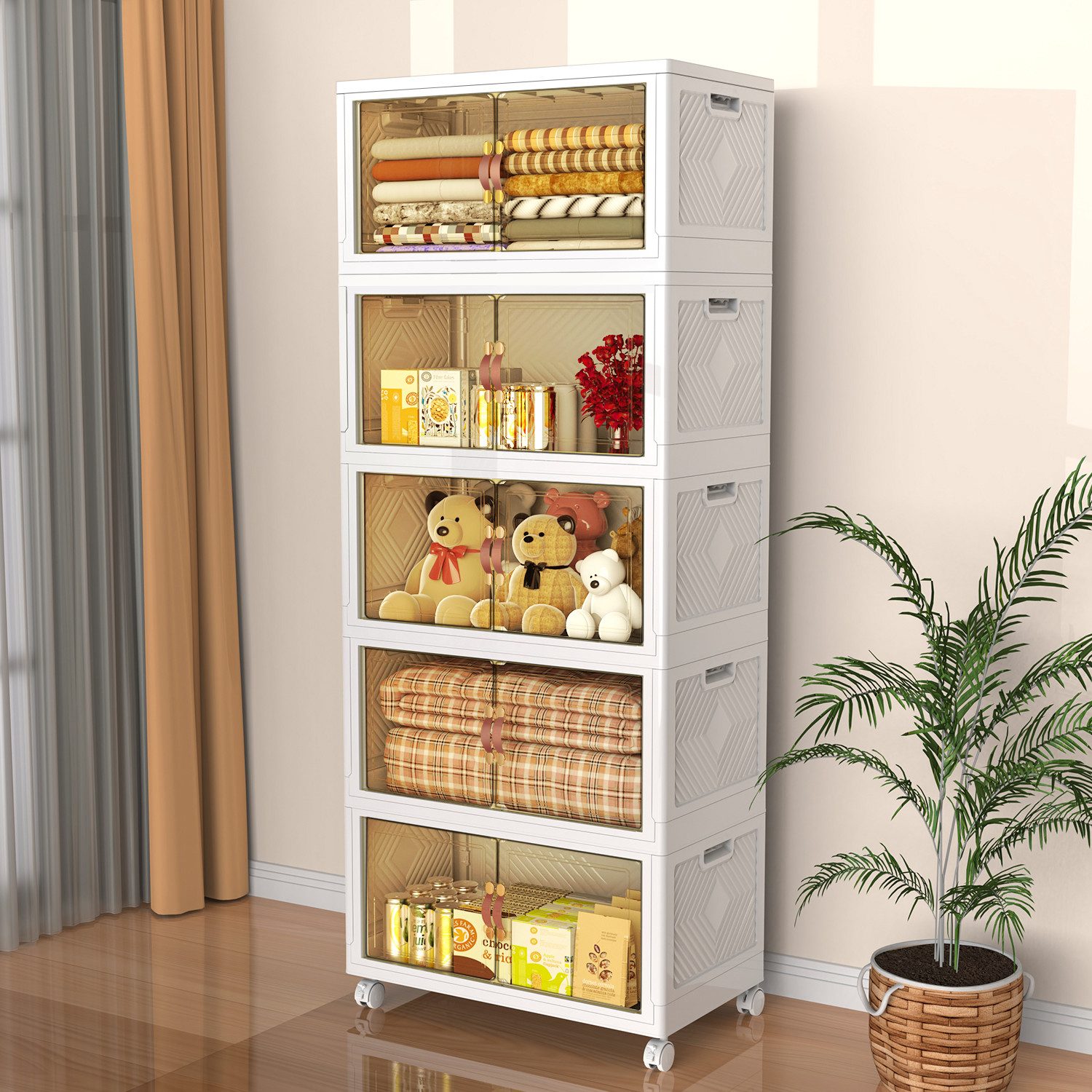 LETGOSPT Aufbewahrungsbox Home Schlafzimmer Wohnheimzimmer Aufbewahrungsbox günstig online kaufen
