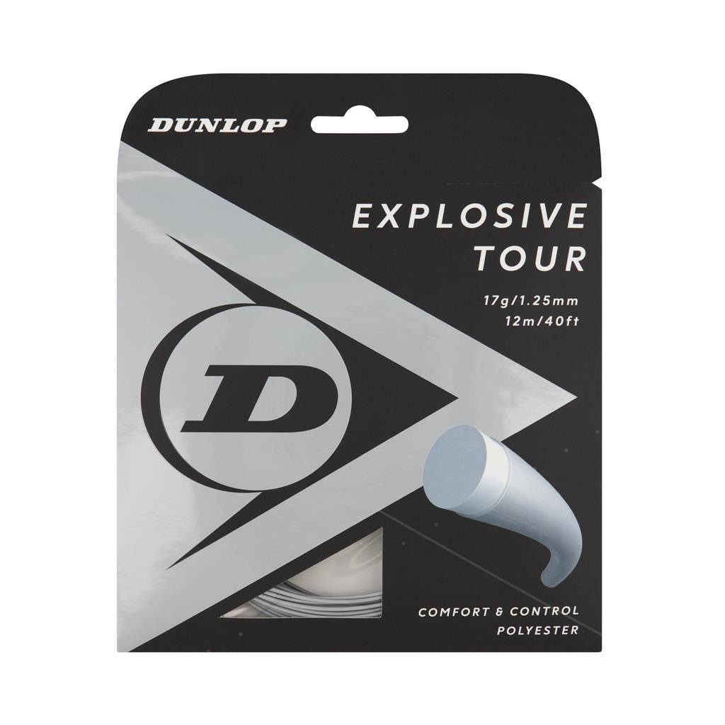 Tennissaite Explosive Tour (Haltbarkeit+Komfort) silber 12m Set