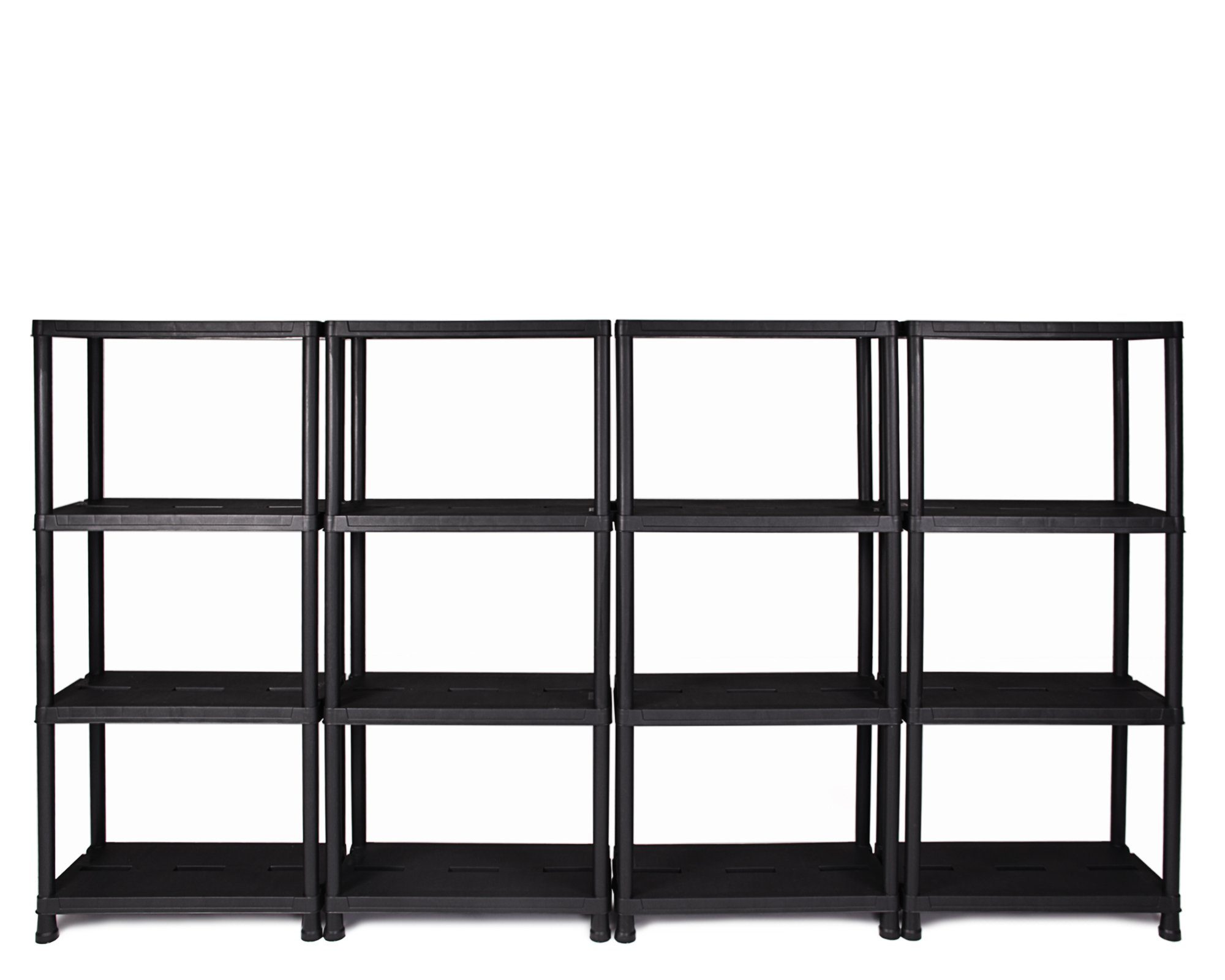 ONDIS24 Steckregal Regal, Lagerregal, 60 x 30 x 138 (H) cm, 12 Zoll, 4-tlg. günstig online kaufen