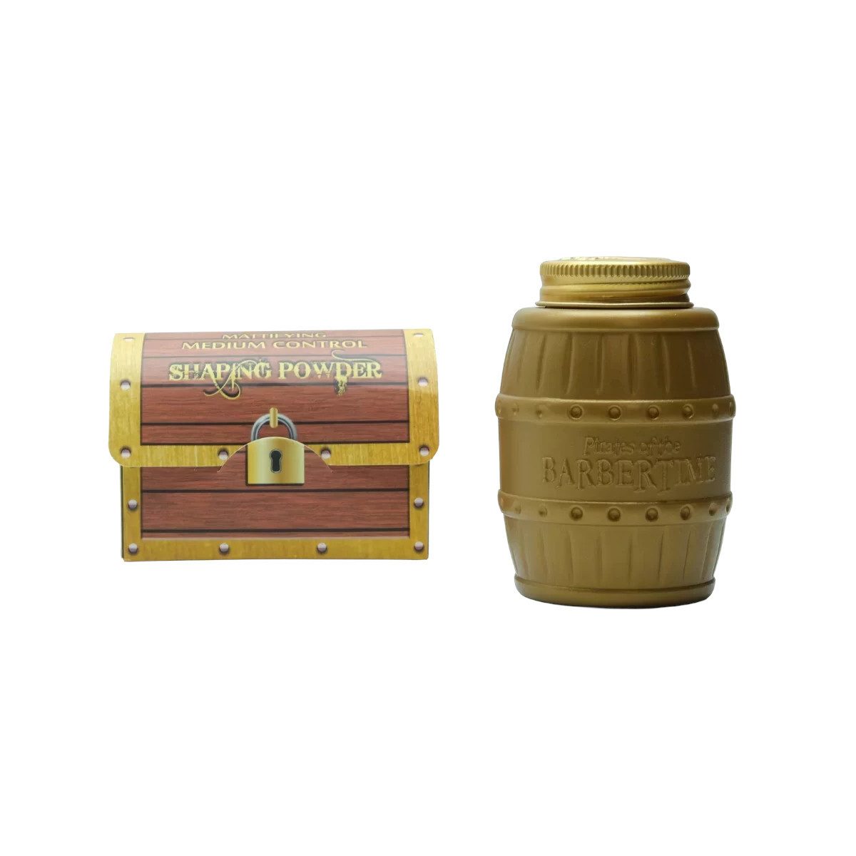 BARBERTIME Haarwachs Haarpuderwachs Powder Wax 30g Matt Volume Mittlerer Halt