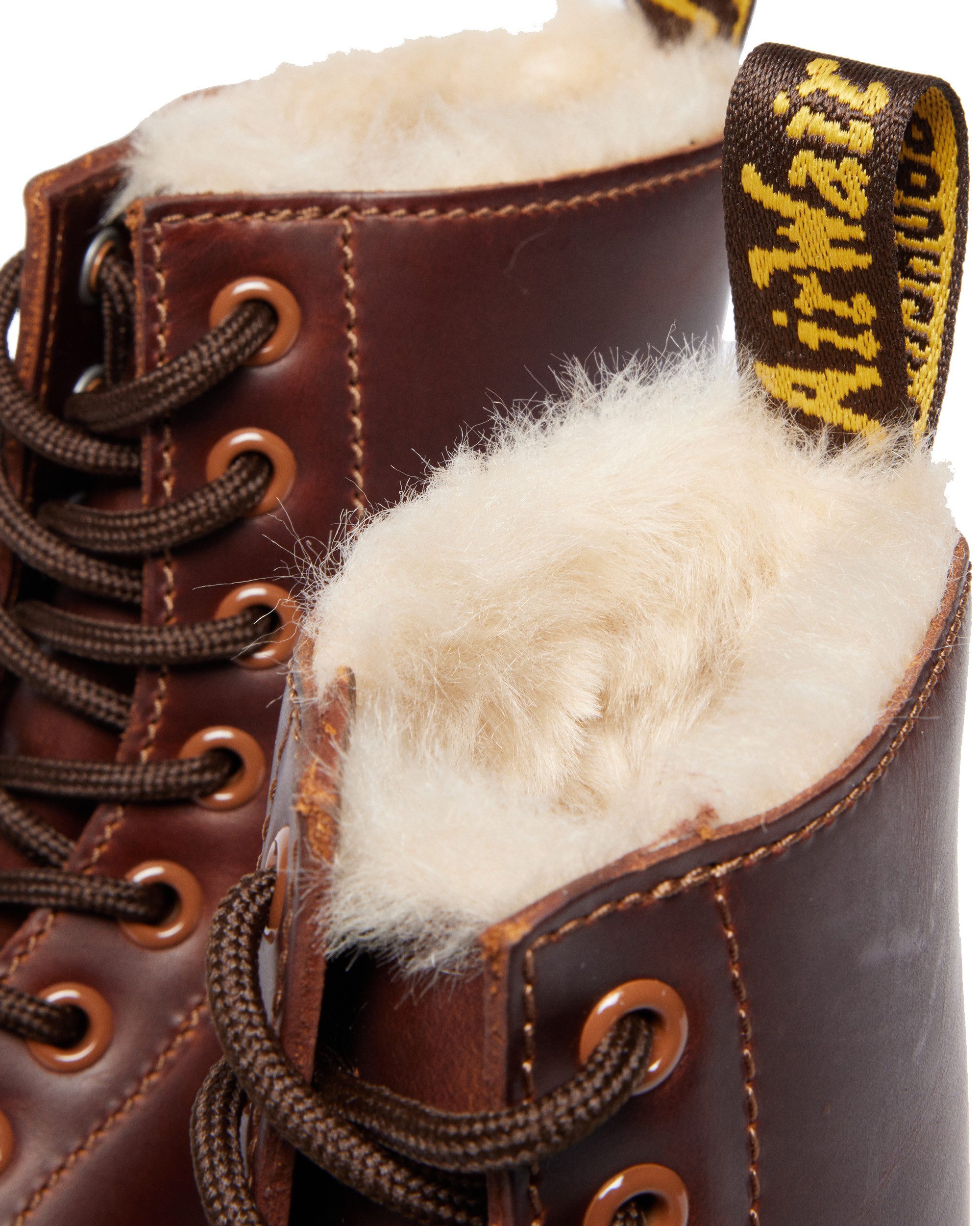 DR. MARTENS 1460 Serena Schnürboots Chunky Boots, Plateau Schuh, Boots mit Warmfutterausstattung – Bild 4 von 5
