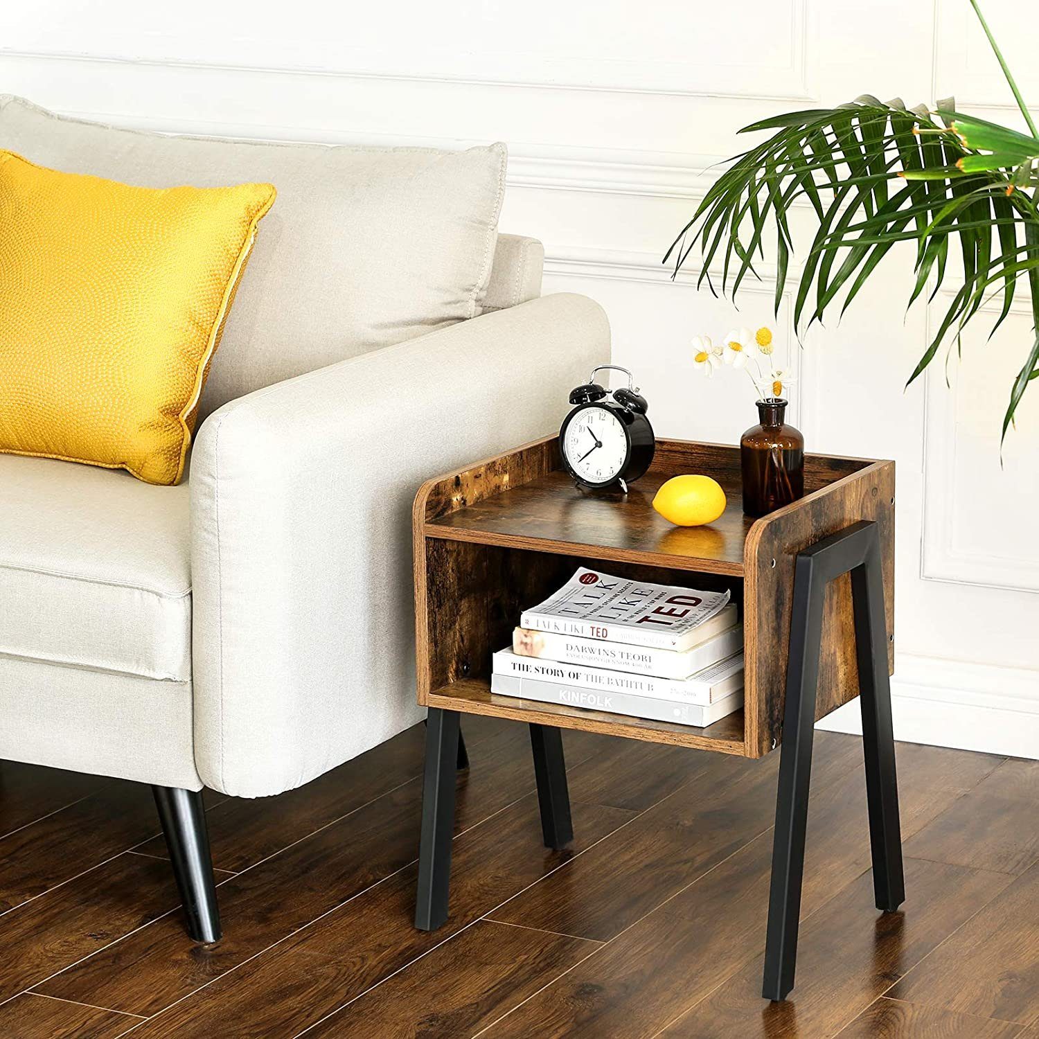 VASAGLE Nachttisch »LET54X«, Nachttisch, Nachtkommode, Beistelltisch im