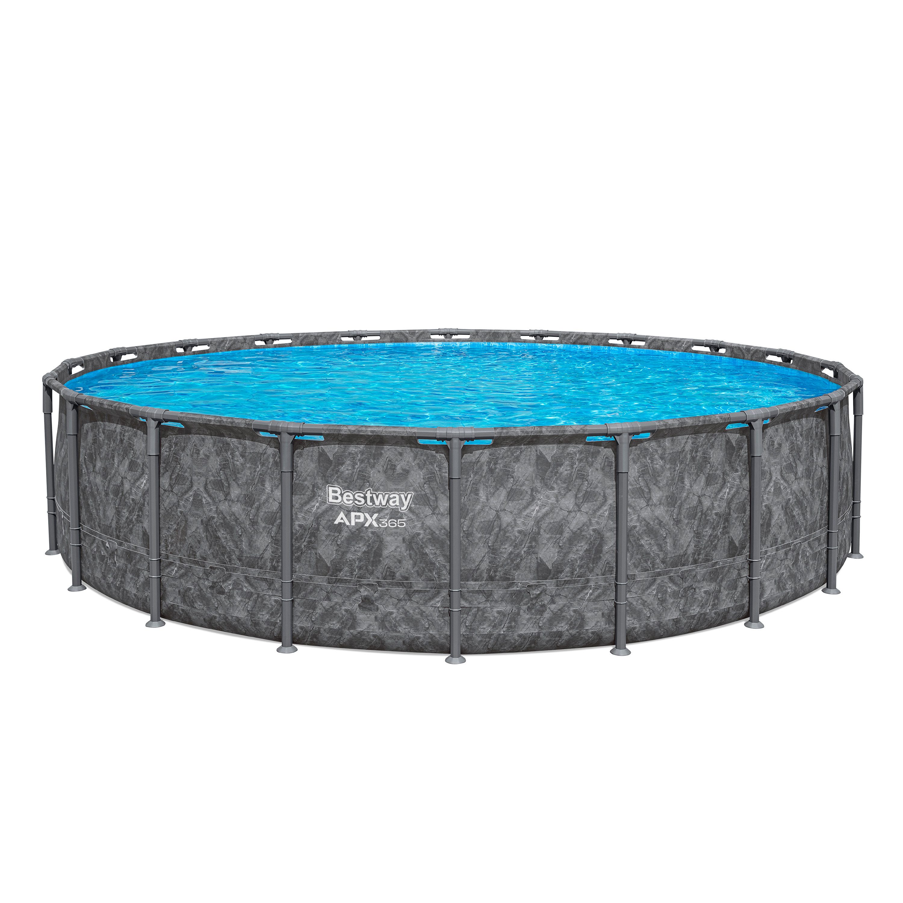 Bestway Framepool APX365™ Winterfest (Packung, ohne Zubehör), Ø 610 x 132 cm