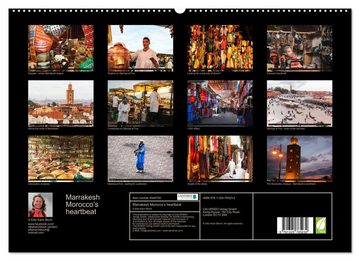 CALVENDO Wandkalender Marrakesh Morocco’s heartbeat (Premium-Calendar 2023 DIN A2 Landscape)