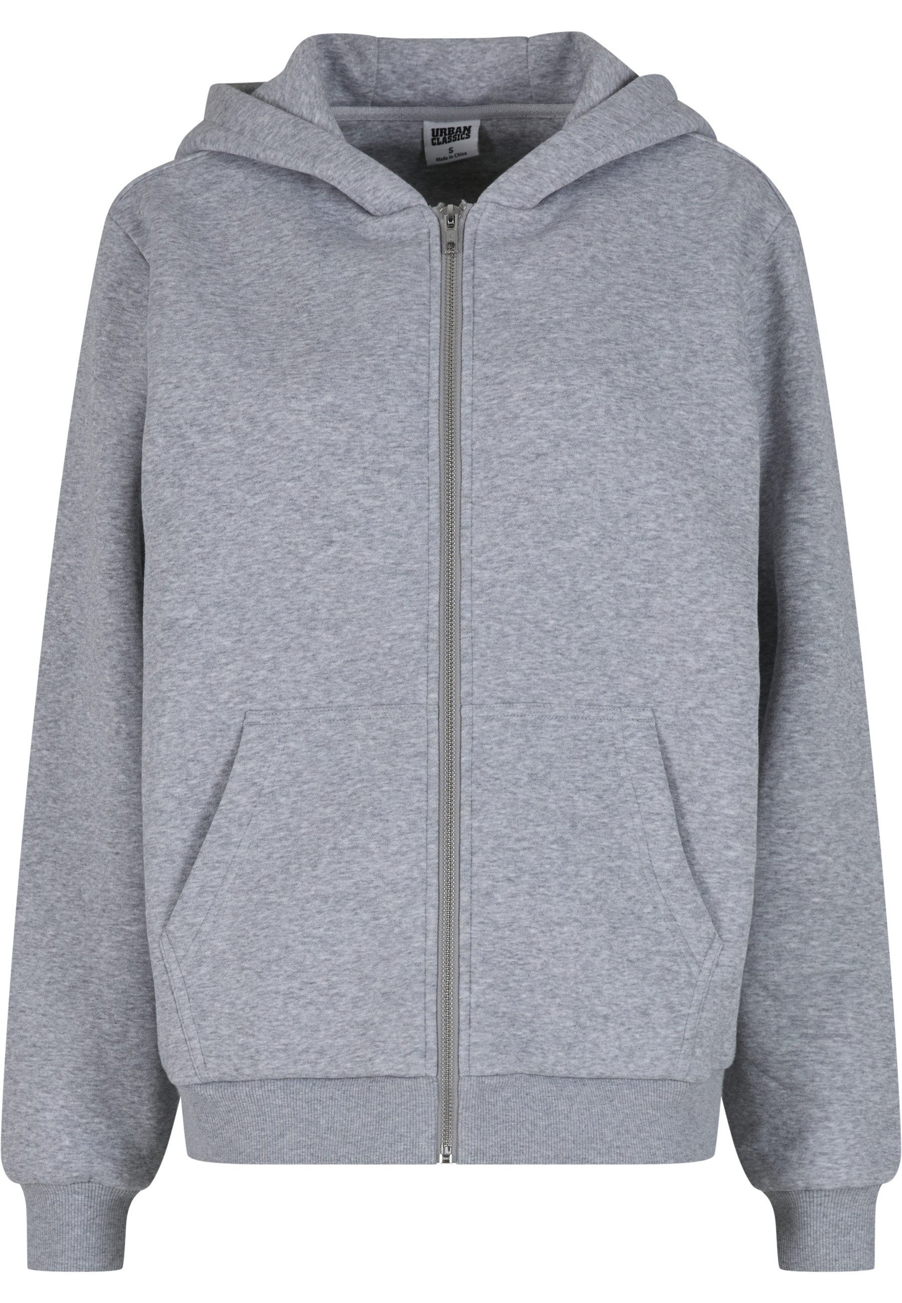 URBAN CLASSICS Sweatjacke Urban Classics Ladies Fluffy Zip Cardigan günstig online kaufen