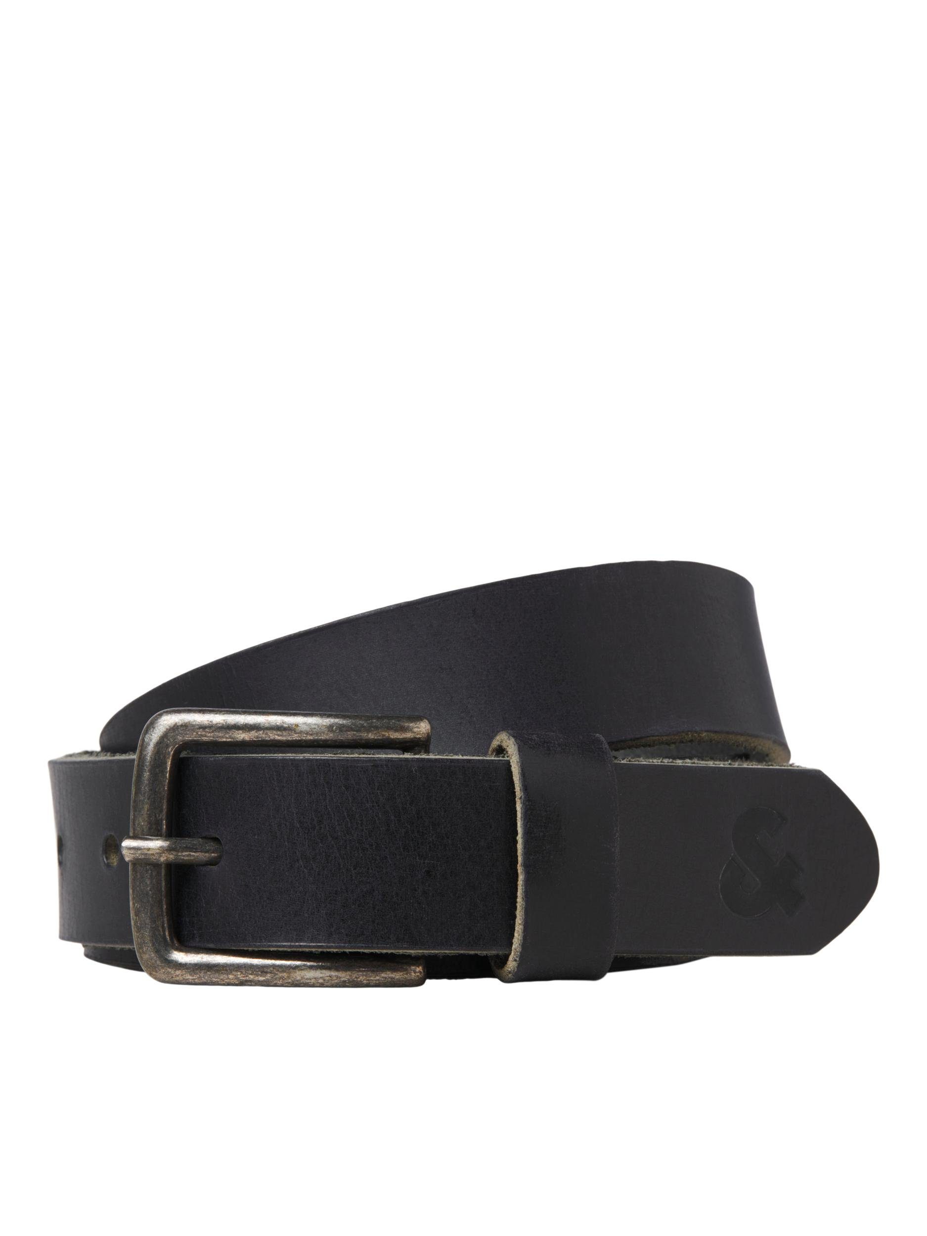 Jack & Jones Ledergürtel JACIAN BELT black LEATHER