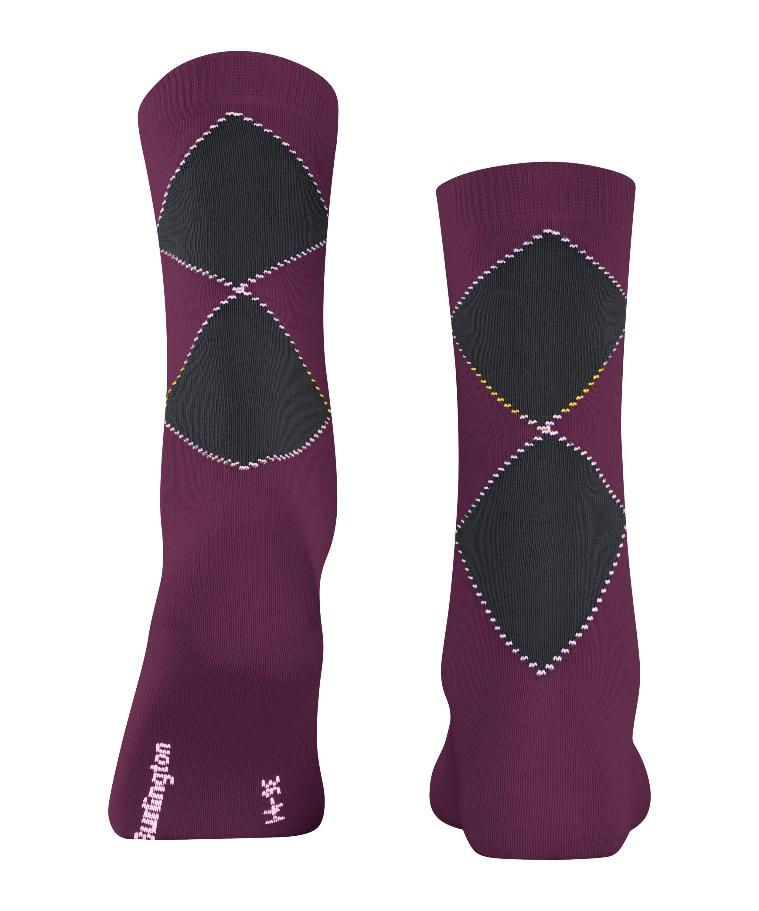 Burlington (8711) Socken grape (1-Paar) Darlington