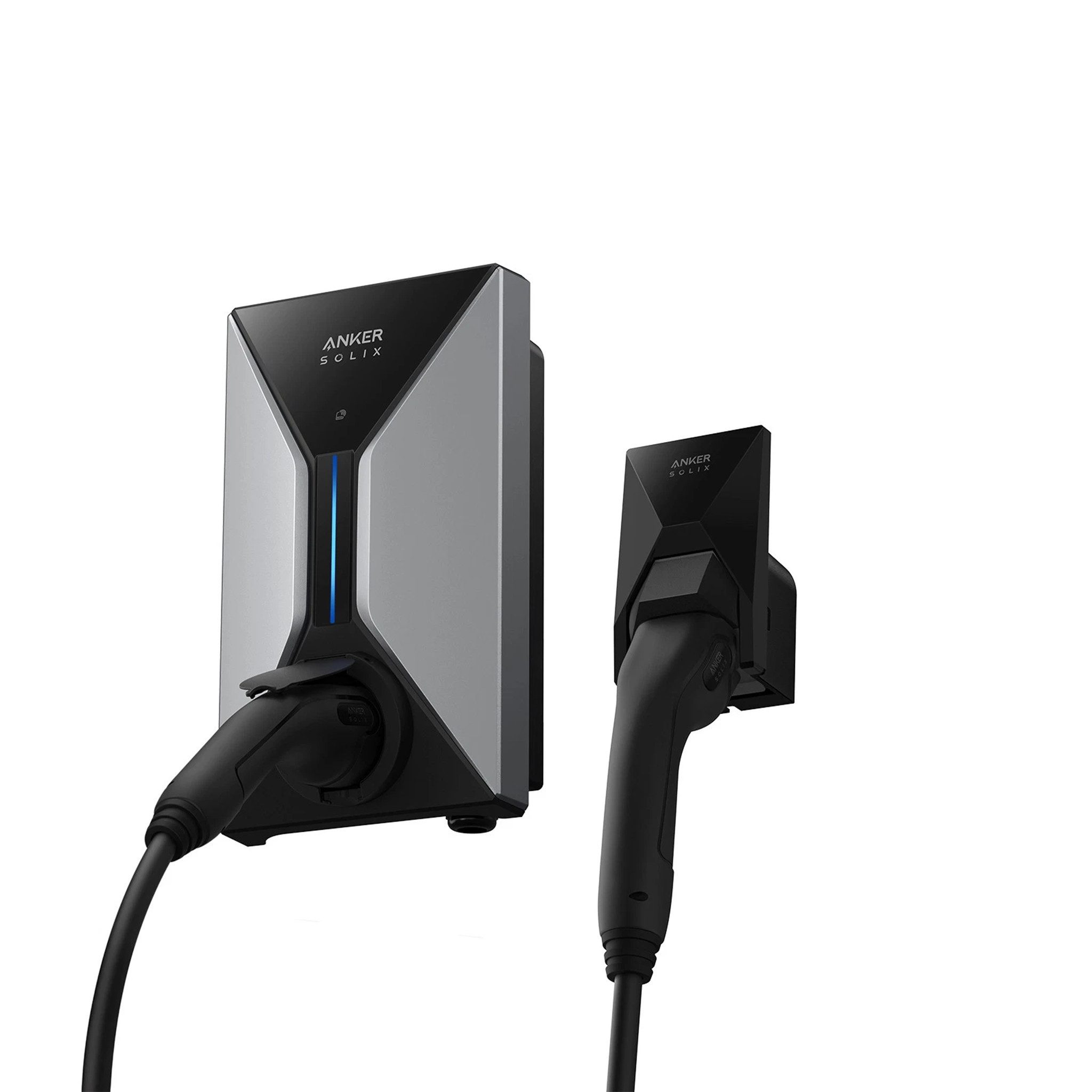 Anker Elektroauto-Ladestation SOLIX V1 Smart-Ladegerät für E-Autos 22KW Wallbox, Set, 1*Smart-Ladegerät für E-Autos 22KW, 32A, RFID