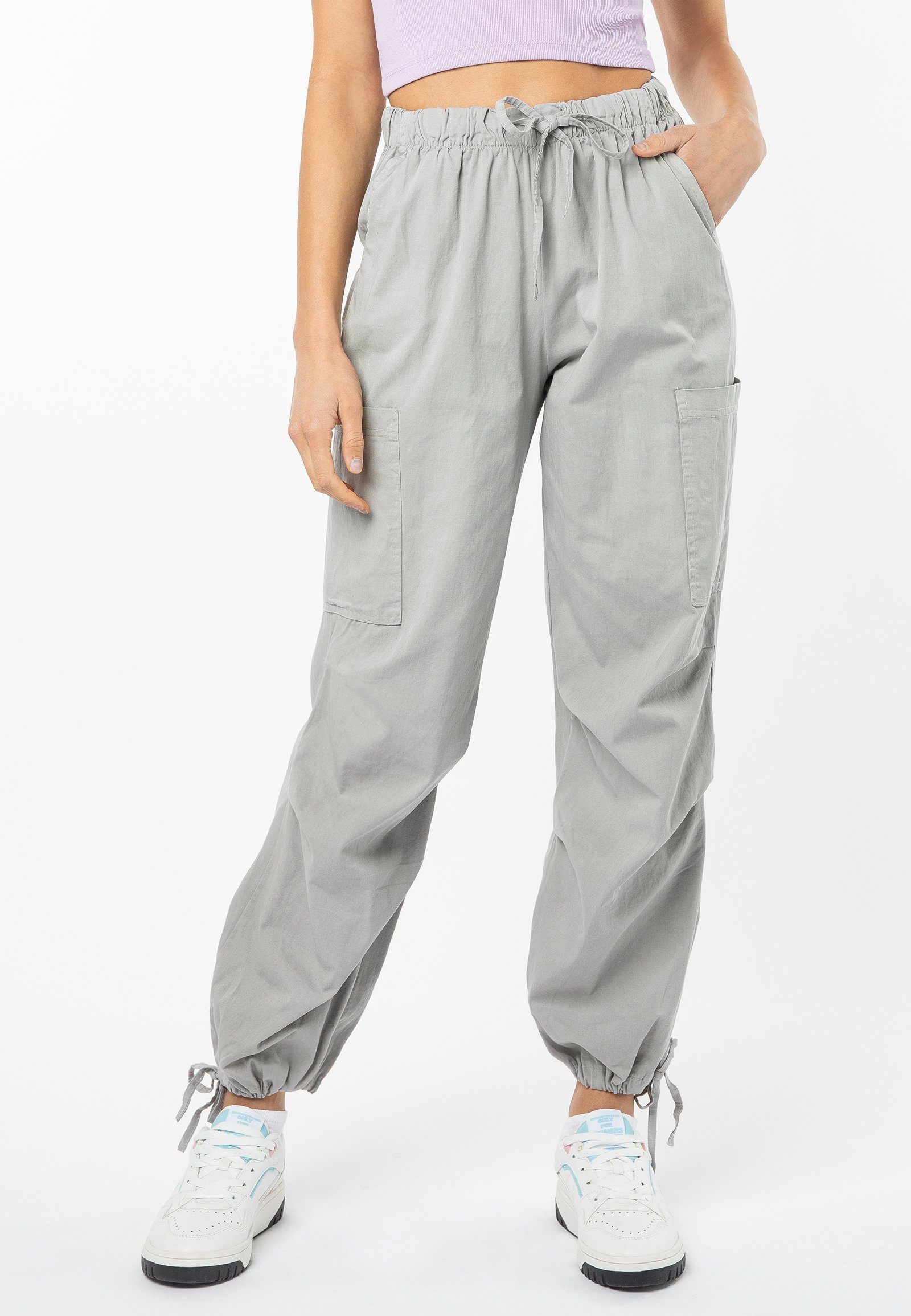 SUBLEVEL Cargohose Cargohose light-grey Parachute