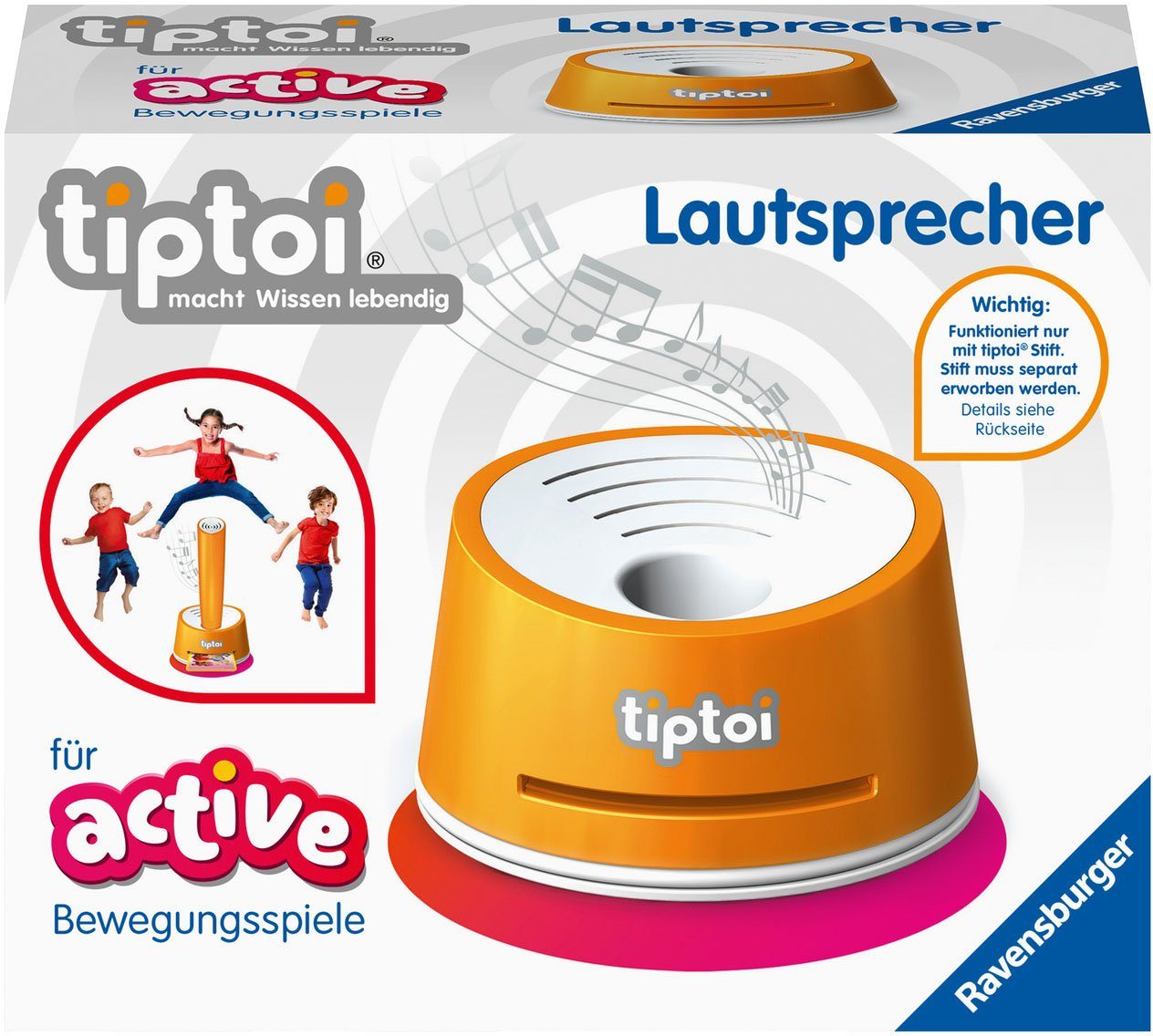 Image of Ravensburger Spiel, »tiptoi® ACTIVE Lautsprecher«, für den tiptoi®-Stift; FSC® - schützt Wald - weltweit; Made in Europe