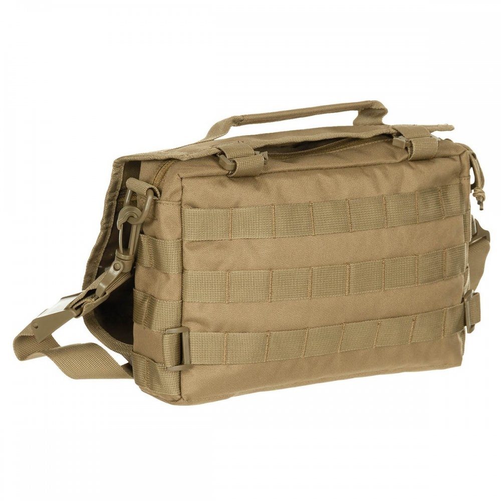 MFH Umhängetasche Schulter-Umhängetasche klein, MOLLE, coyote tan