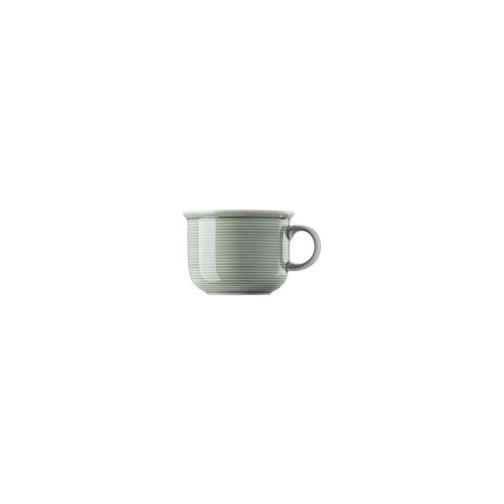 Thomas Porzellan Кружки Thomas Trend Colour Moss Green Kaffeeobertasse Zylindrisch 0,18 l, Porzellan
