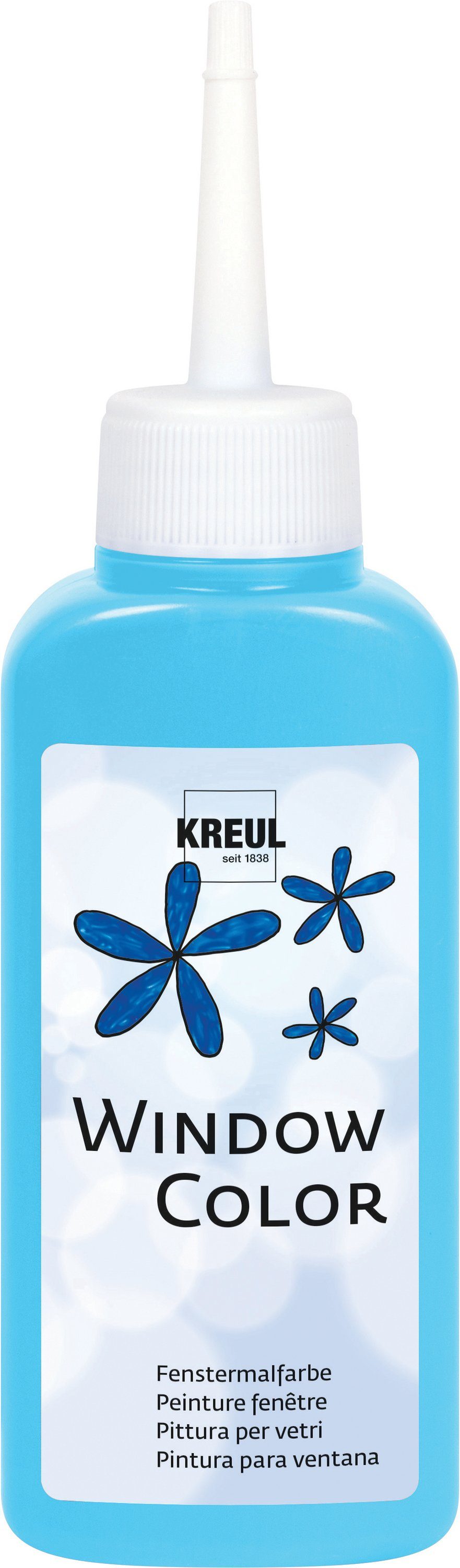 Fenstersticker, Kreul, 80 ml Diamantblau