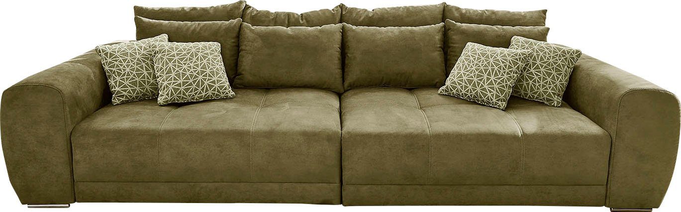 Jockenhöfer Gruppe Big-Sofa Moldau XXL, B: 306 cm, Mega-Sofa, mit 4 Zierkis günstig online kaufen