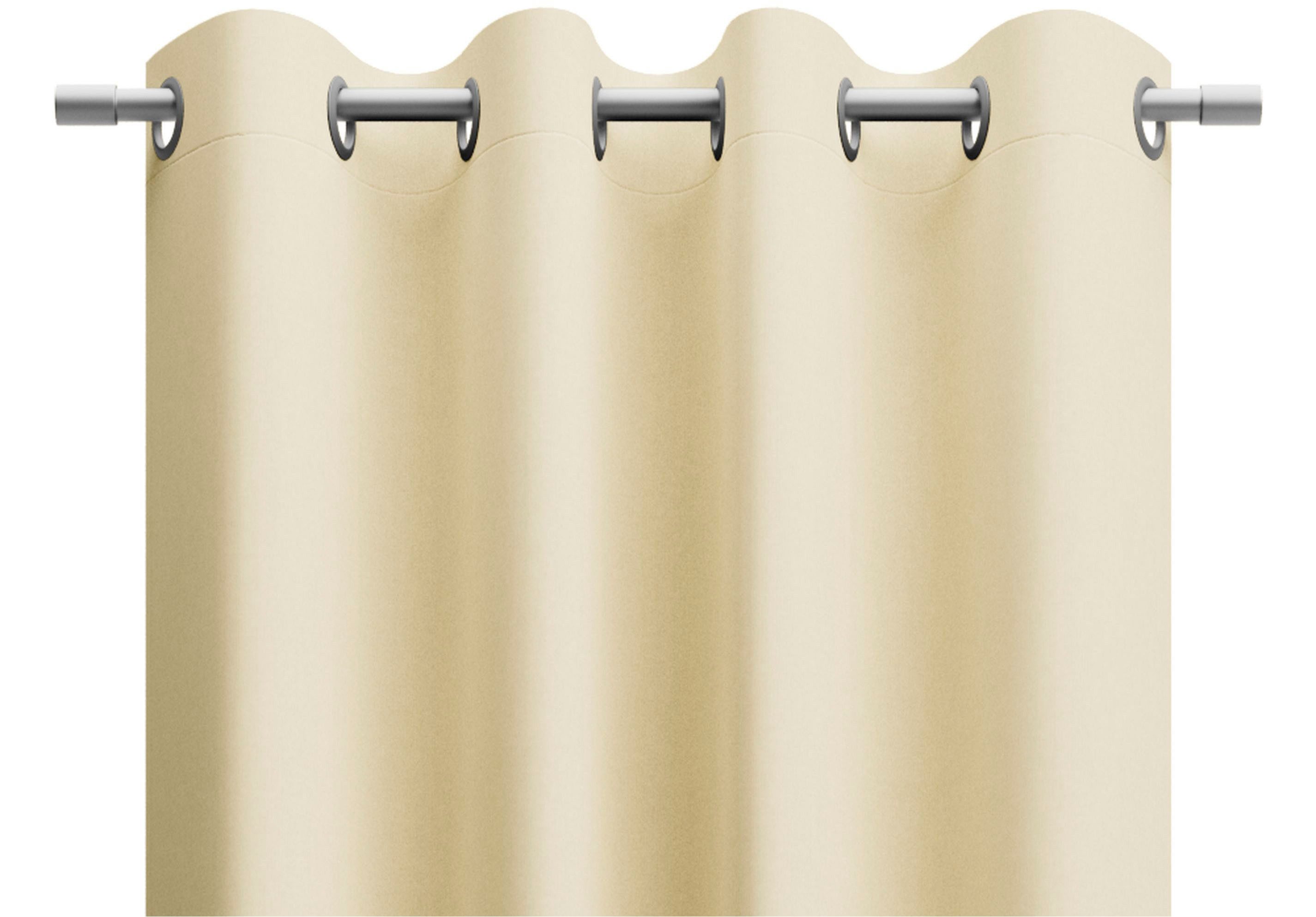 Neutex for you! Vorhang BELMONDO (1 St), Ösen, blickdicht, Uni mit samtiger Oberfläche, nach Maß