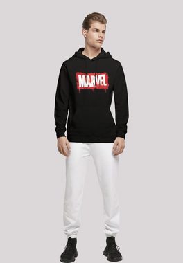 F4NT4STIC Rundhalspullover F4NT4STIC Herren Marvel Spray Logo with Basic Hoody (1-tlg)