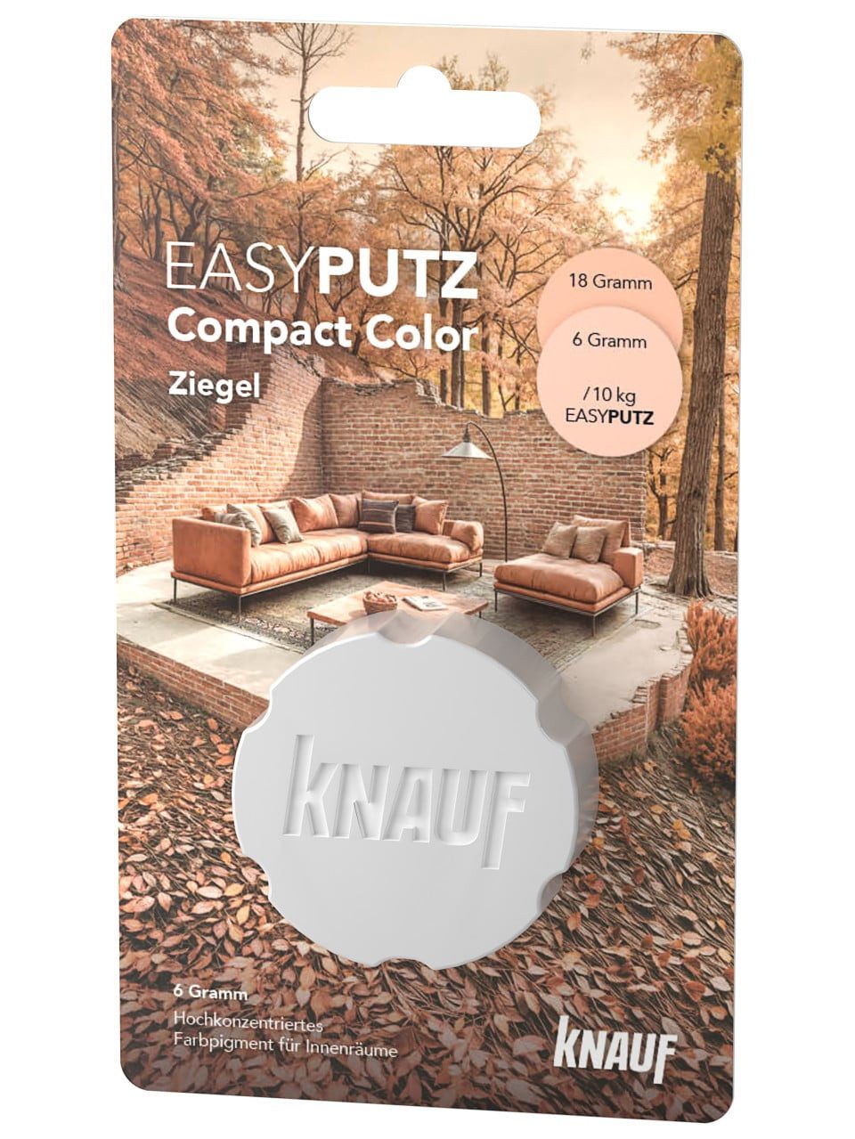 KNAUF Gips-Kalk-Putz Knauf Farbpigment Compact Color ziegel 6 g