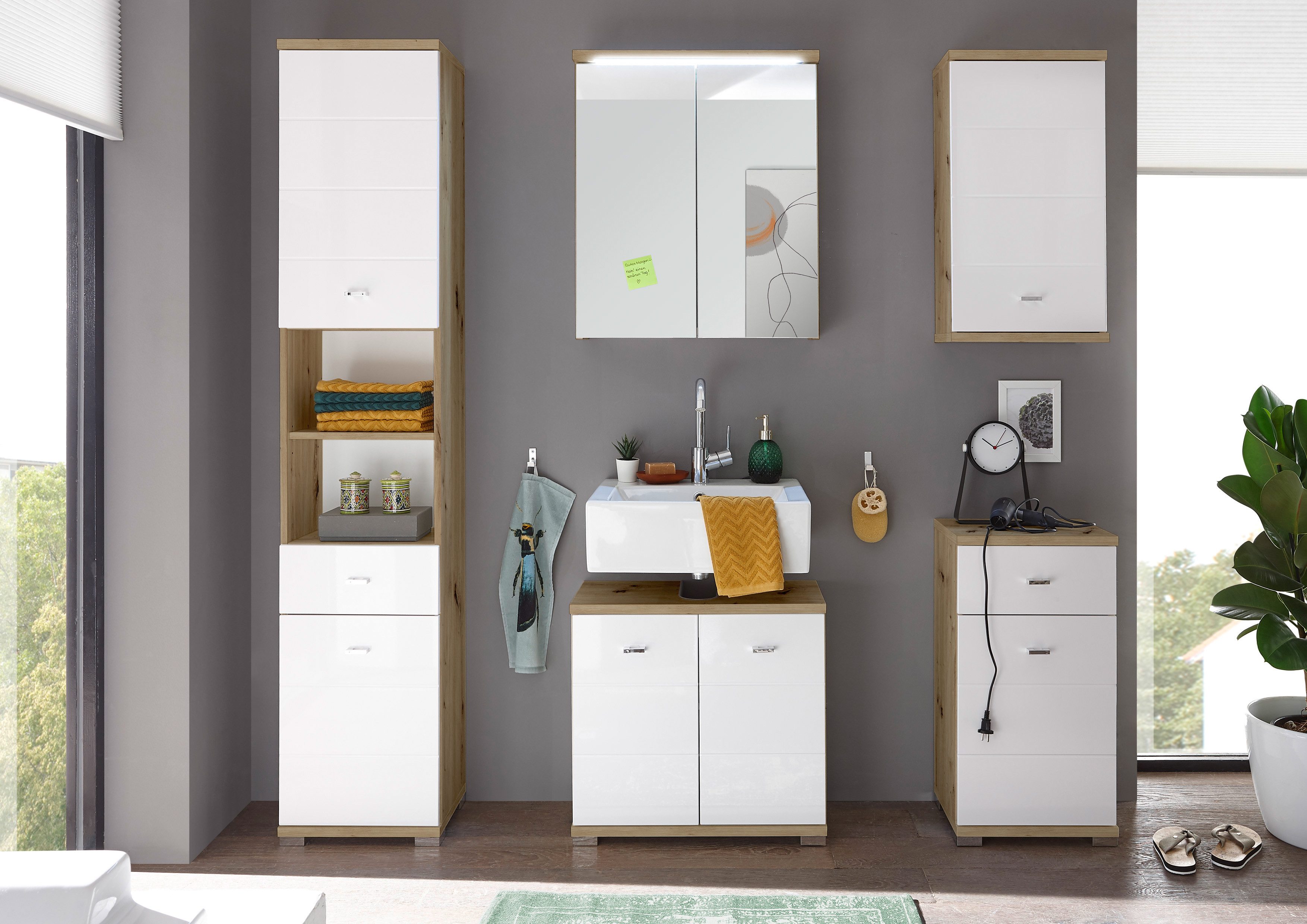 BASIC by Balculina Waschbeckenunterschrank Pool, Badezimmerschrank günstig online kaufen