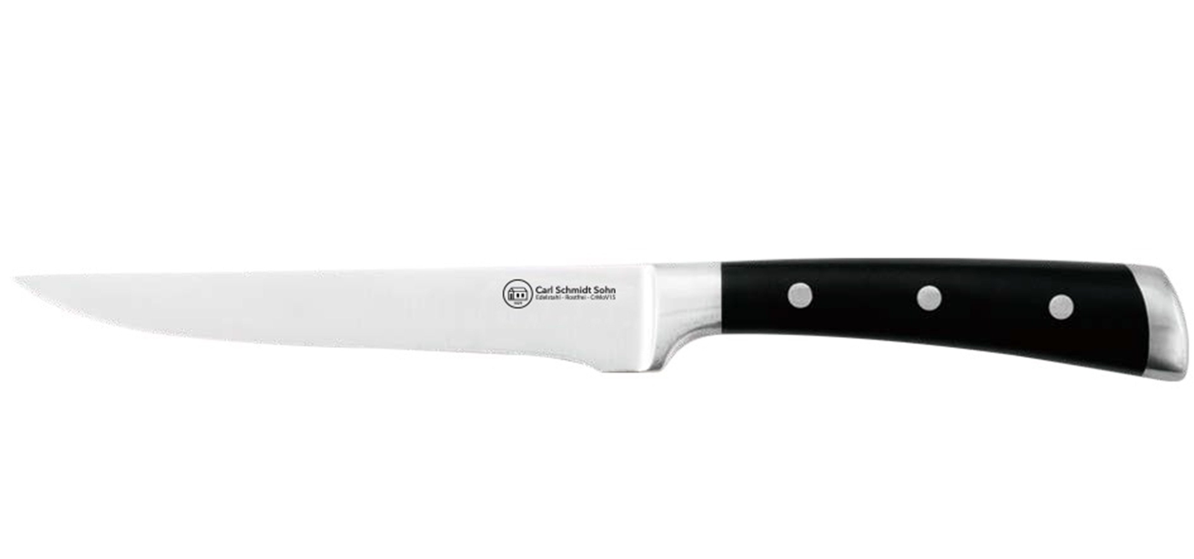 Carl Schmidt Sohn Ausbeinmesser HERNE, 14 cm, Edelstahl rostfrei, mit ergonomischem Griff und Messerkropf