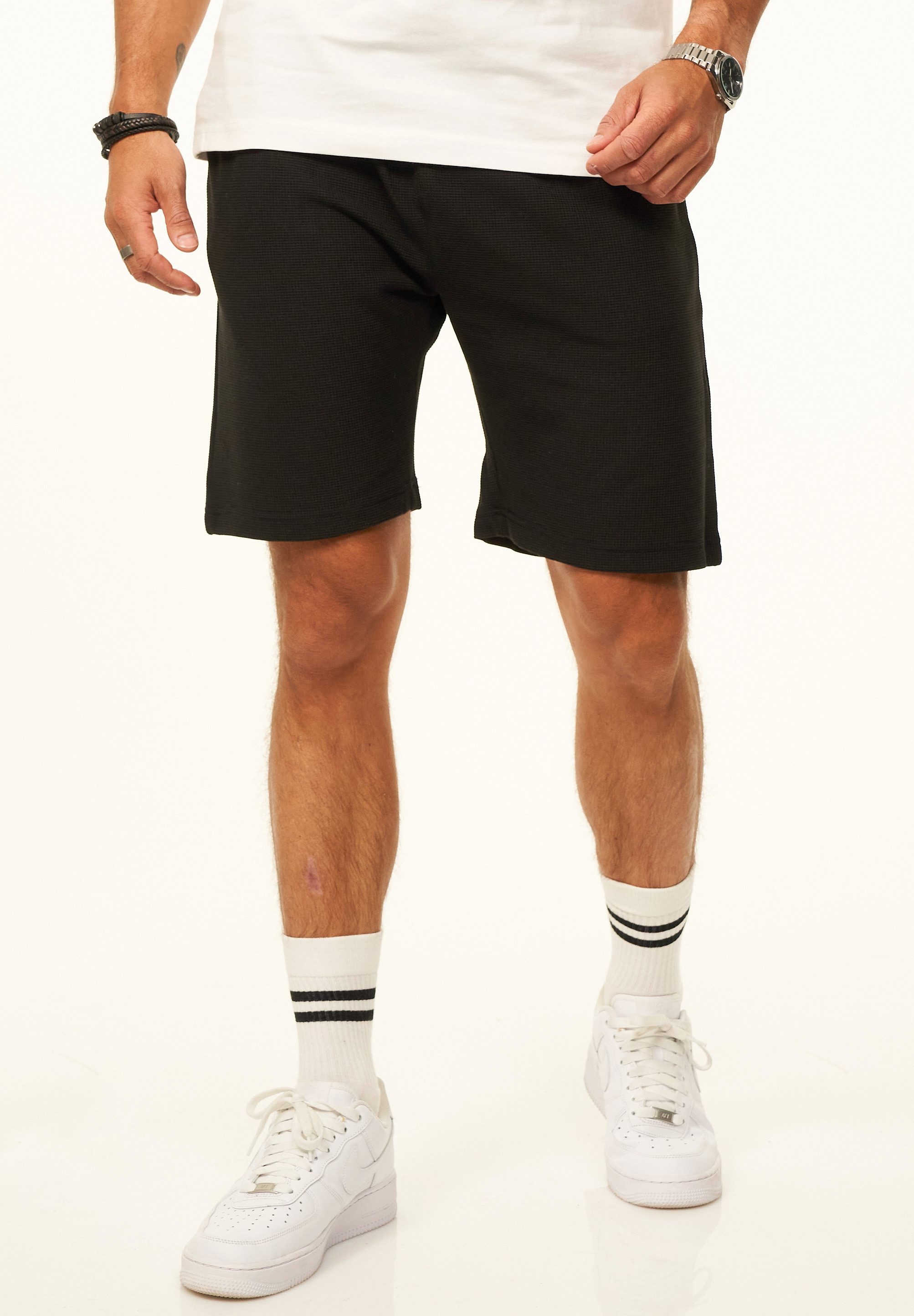 CARISMA Shorts für Herren mit Stretch & Struktur - Sommershorts Kurze Hose Shorts Bermuda Sweatshorts Chinoshorts