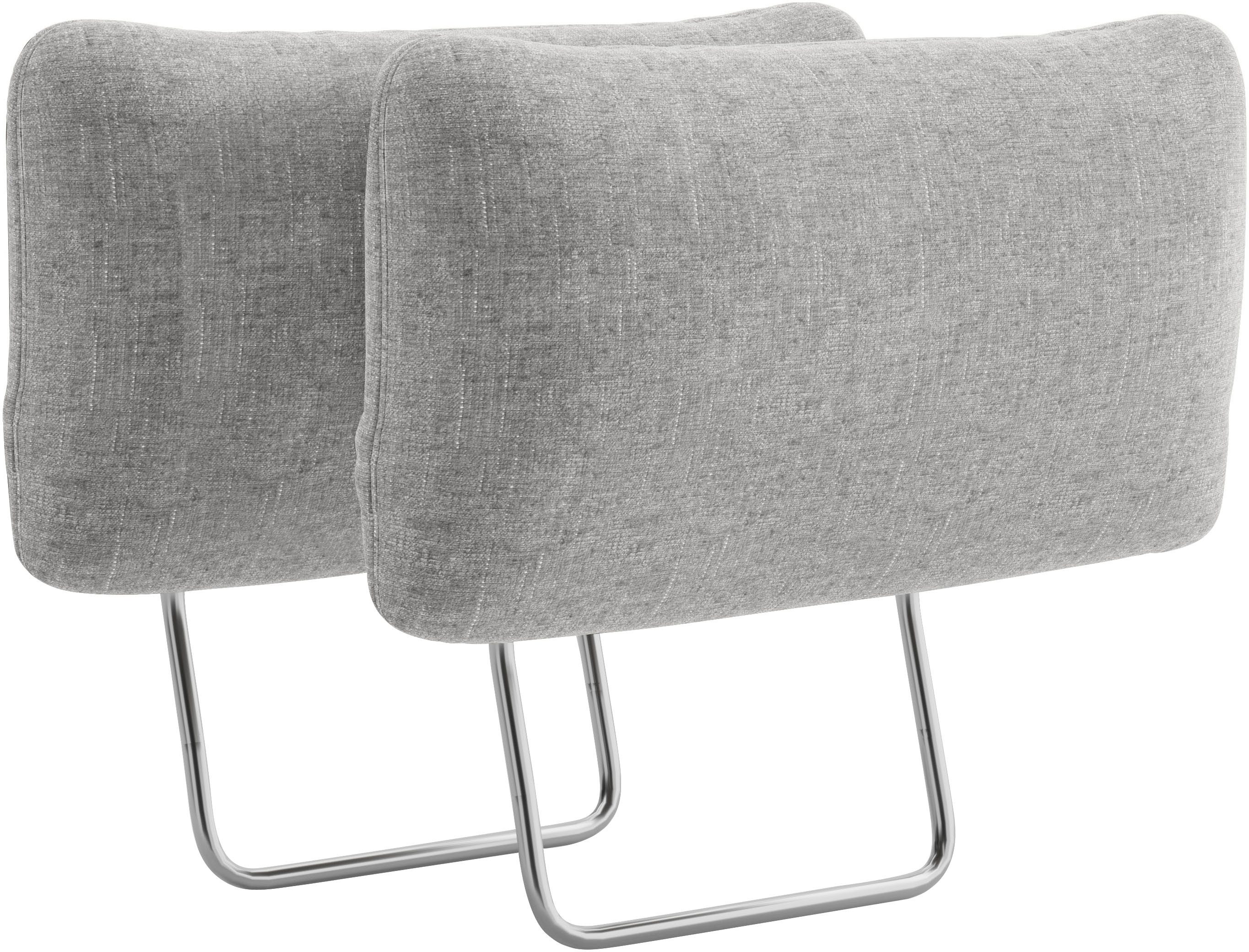 OTTO home Sofa-Kopfstütze Rochelle, (Set, 1-St., Kopfstütze - 2 Stück im Set), 2 Stück im Set