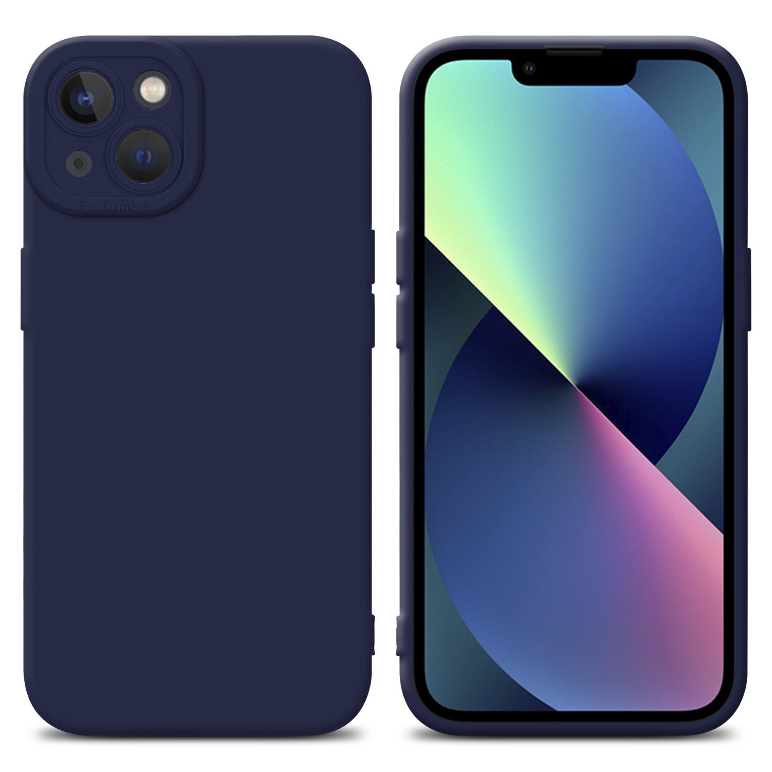 Cadorabo Handyhülle für iPhone 14 Hülle Apple iPhone 14, Hülle Schutzhülle TPU Silikon Case Cover