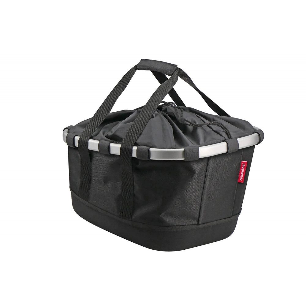 Fahrradkorb Bikebasket GT Uniklip Korb schwarz, margarite, twist sky rose