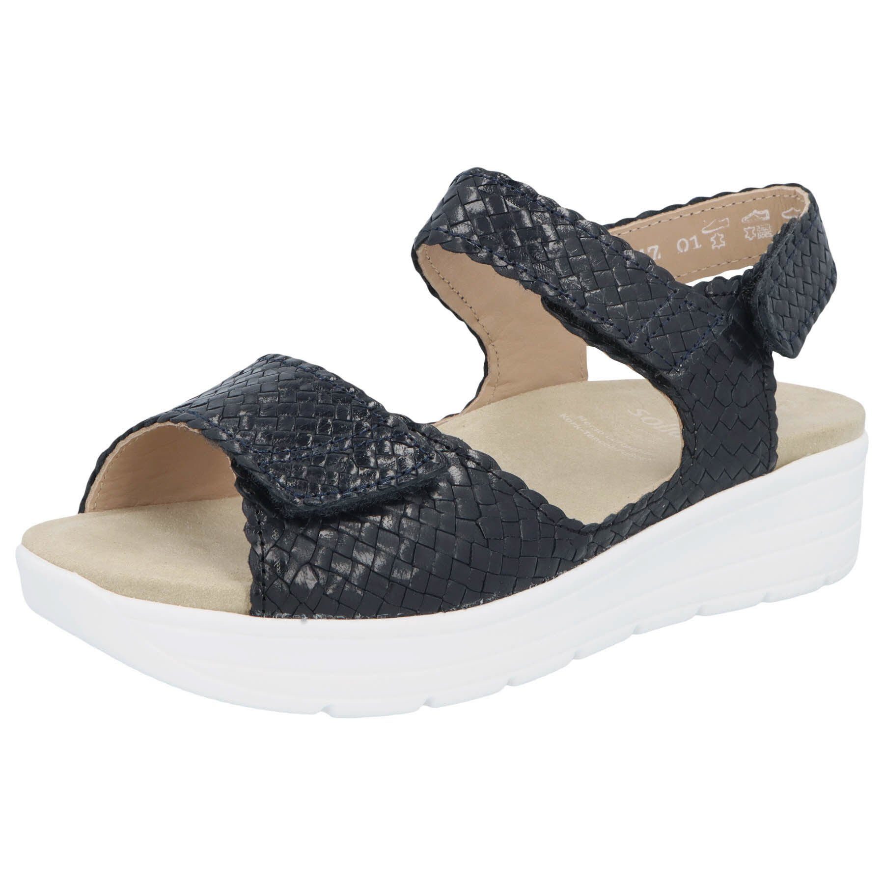 SOLIDUS Greta-Weite G Plateausandaletten (2-tlg)