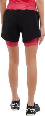 Energetics Laufhose Da.-Shorts Rufina W BLACK/RED