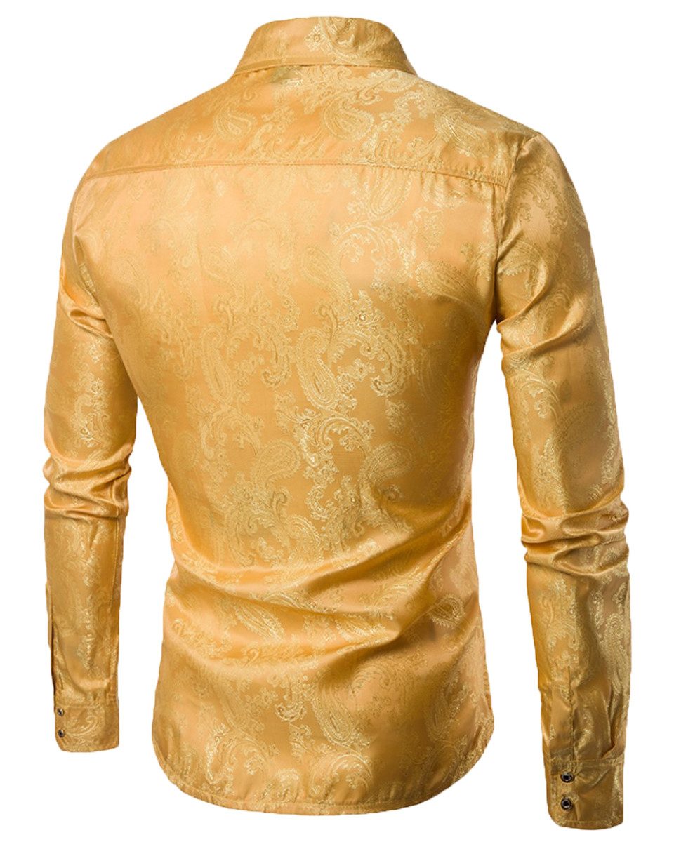 Allthemen Langarmhemd Herren Freizeithemd Regular Fit günstig online kaufen