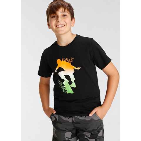 KIDSWORLD T-Shirt Skating Druck