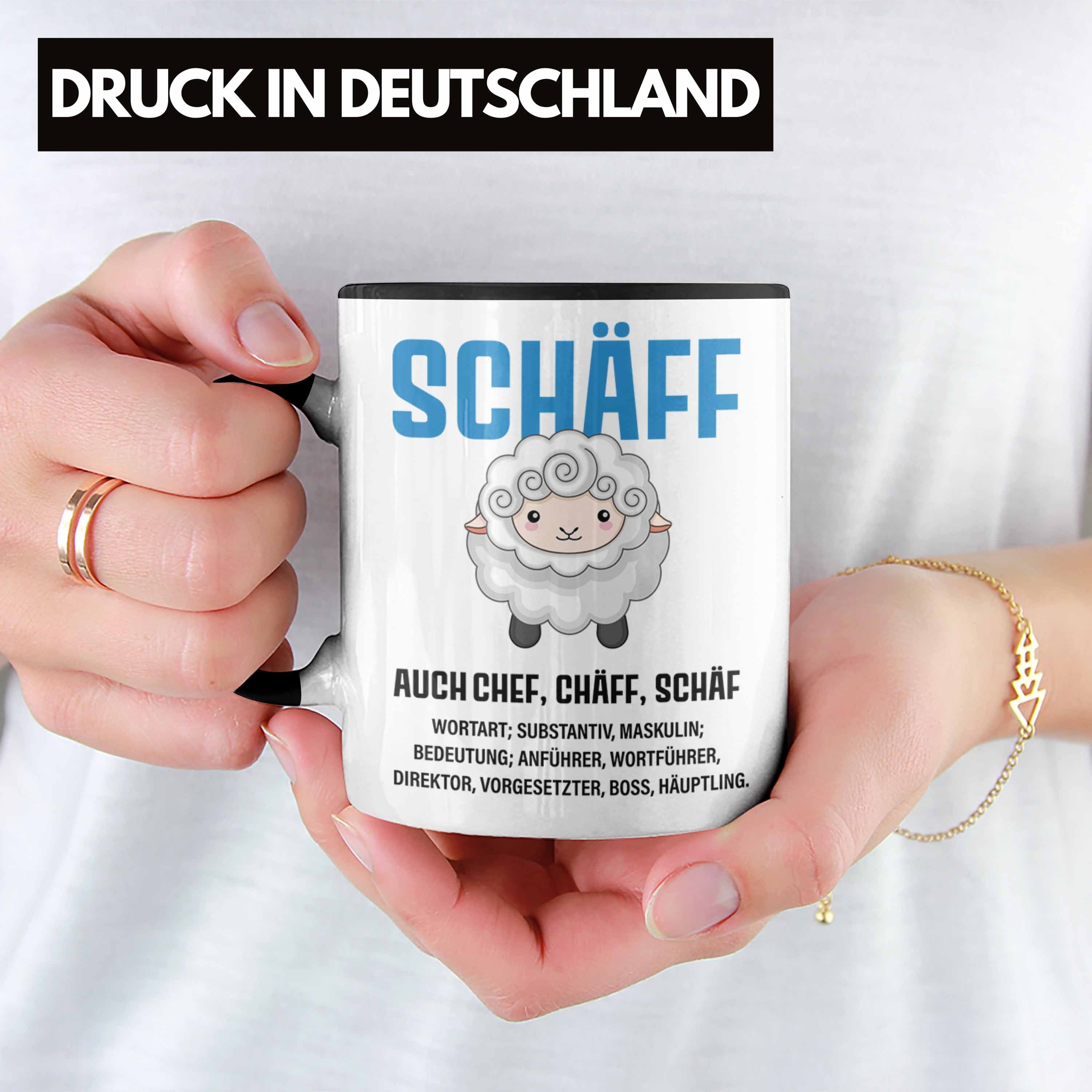 - Trendation Abschied Tasse Lustig Geschenke Geschenkidee Spruch Trendation Chef Schwarz Tasse Kaffeetasse